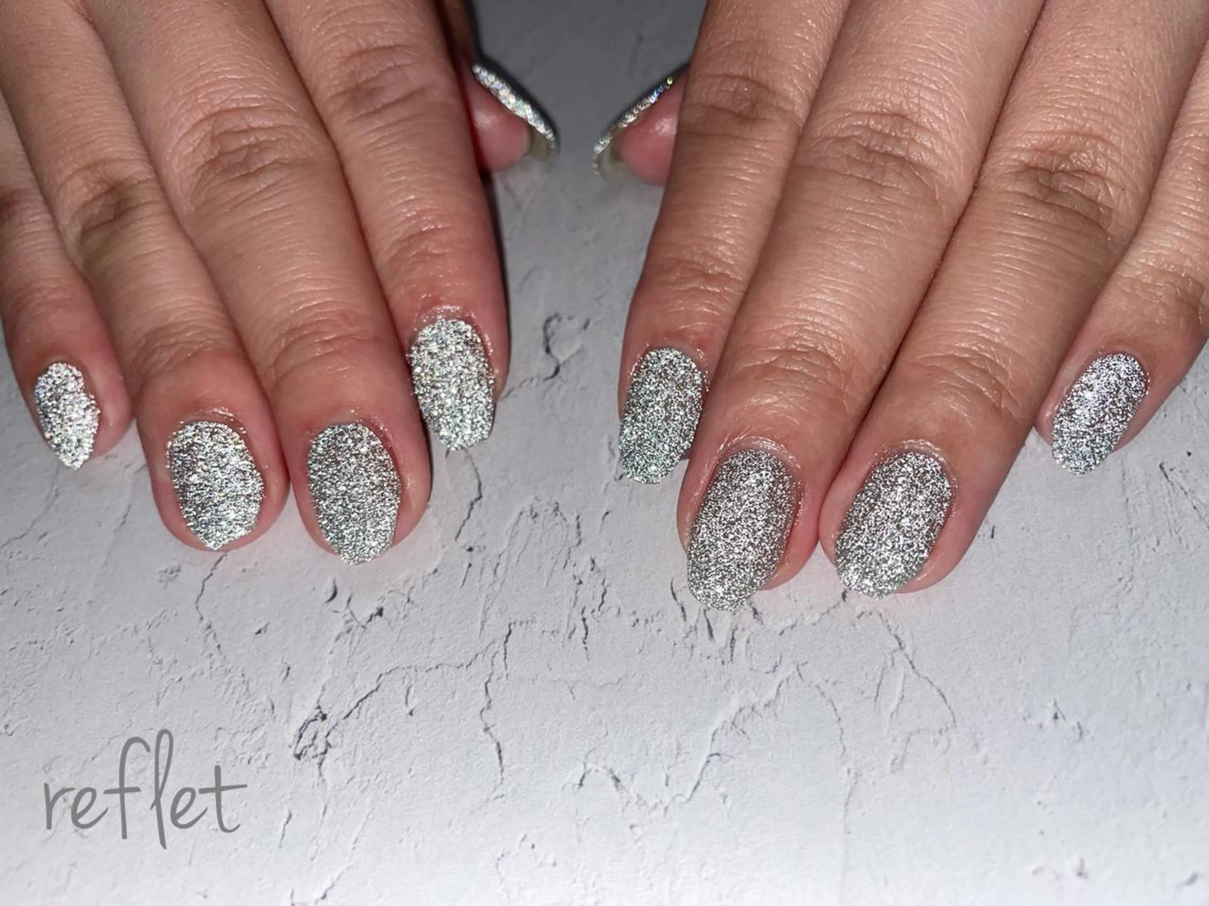 ネイル フラッシュネイル ハンドネイル reflet nailのネイルデザイン