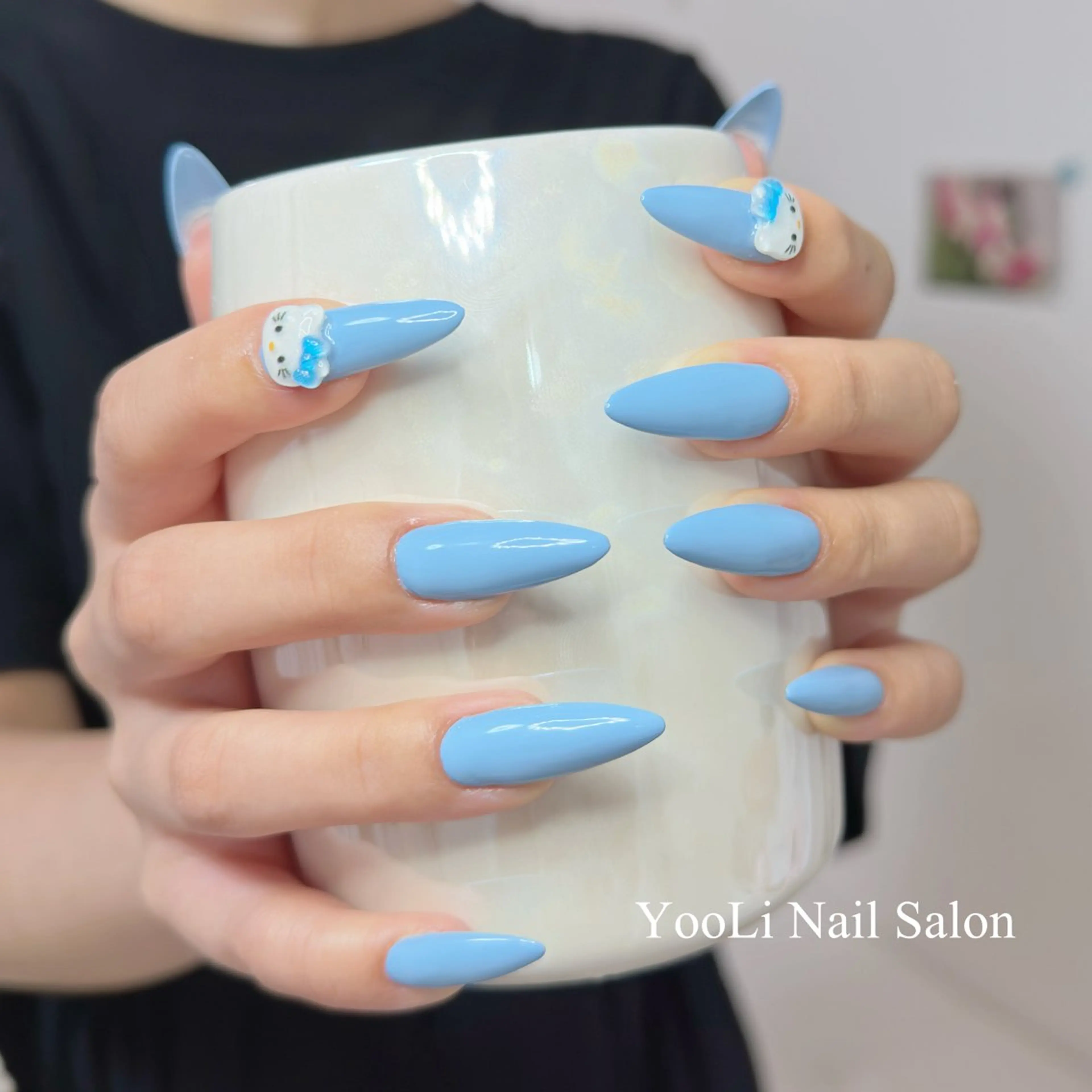 ネイル オーロラネイル チークネイル フレンチネイル ガラスフレンチ グラデーション 🎀 あやのネイルデザイン