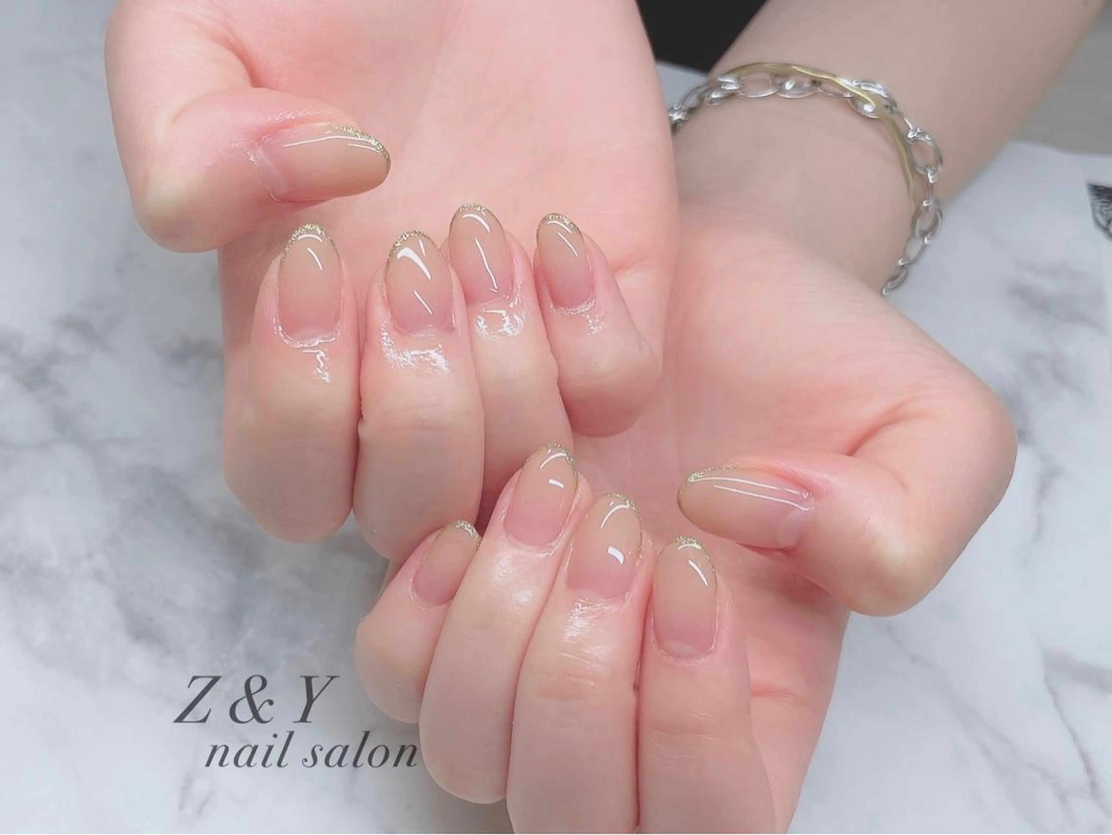 ネイル ラメ(グリッター) ﾌｨﾙｲﾝ専門ﾈｲﾙｻﾛﾝ彩 博多駅前店所属・ネイルサロン 彩 irodoriのネイルデザイン