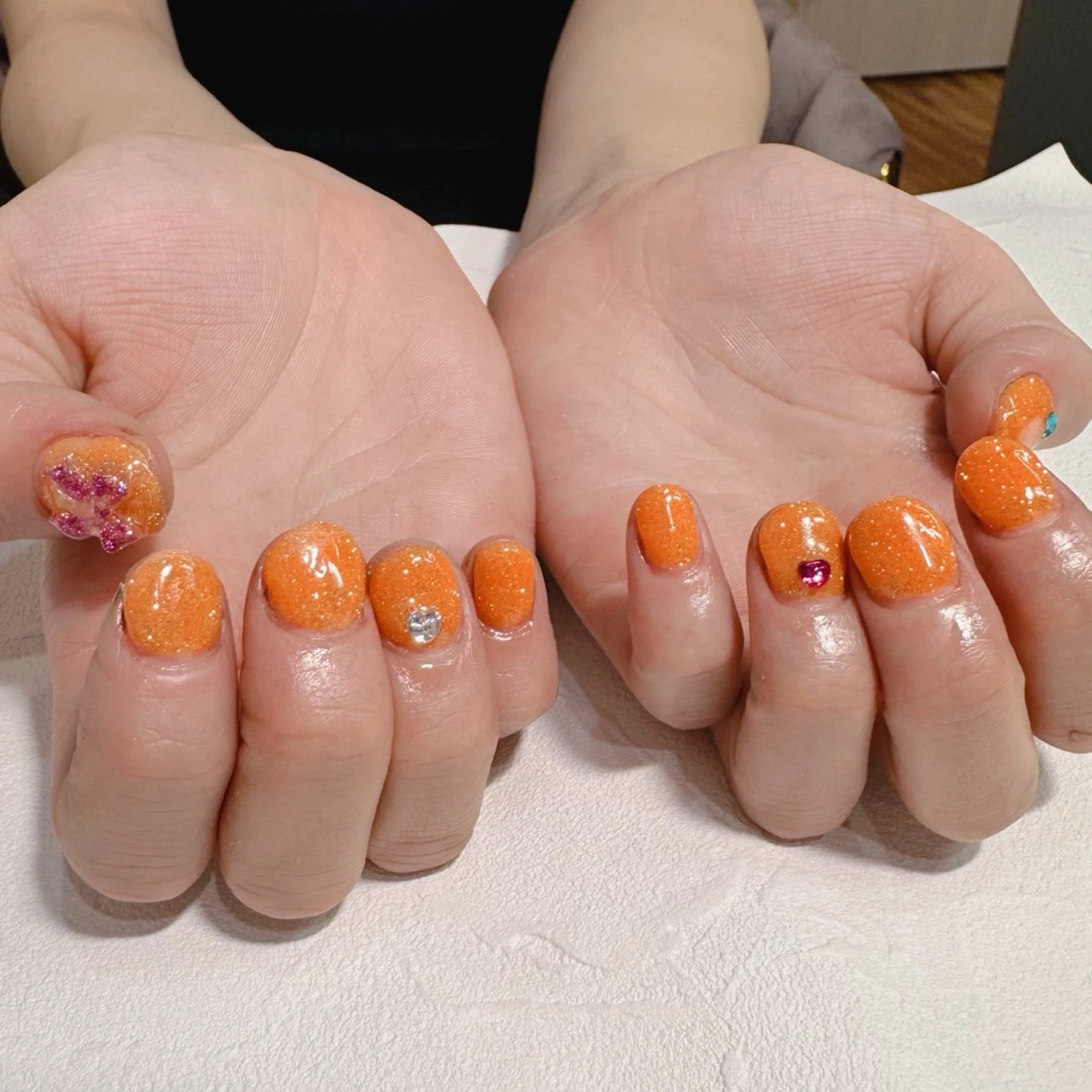 ネイル ワンカラーネイル RIEKO🍒 ワンホン♡推しネイルのネイルデザイン