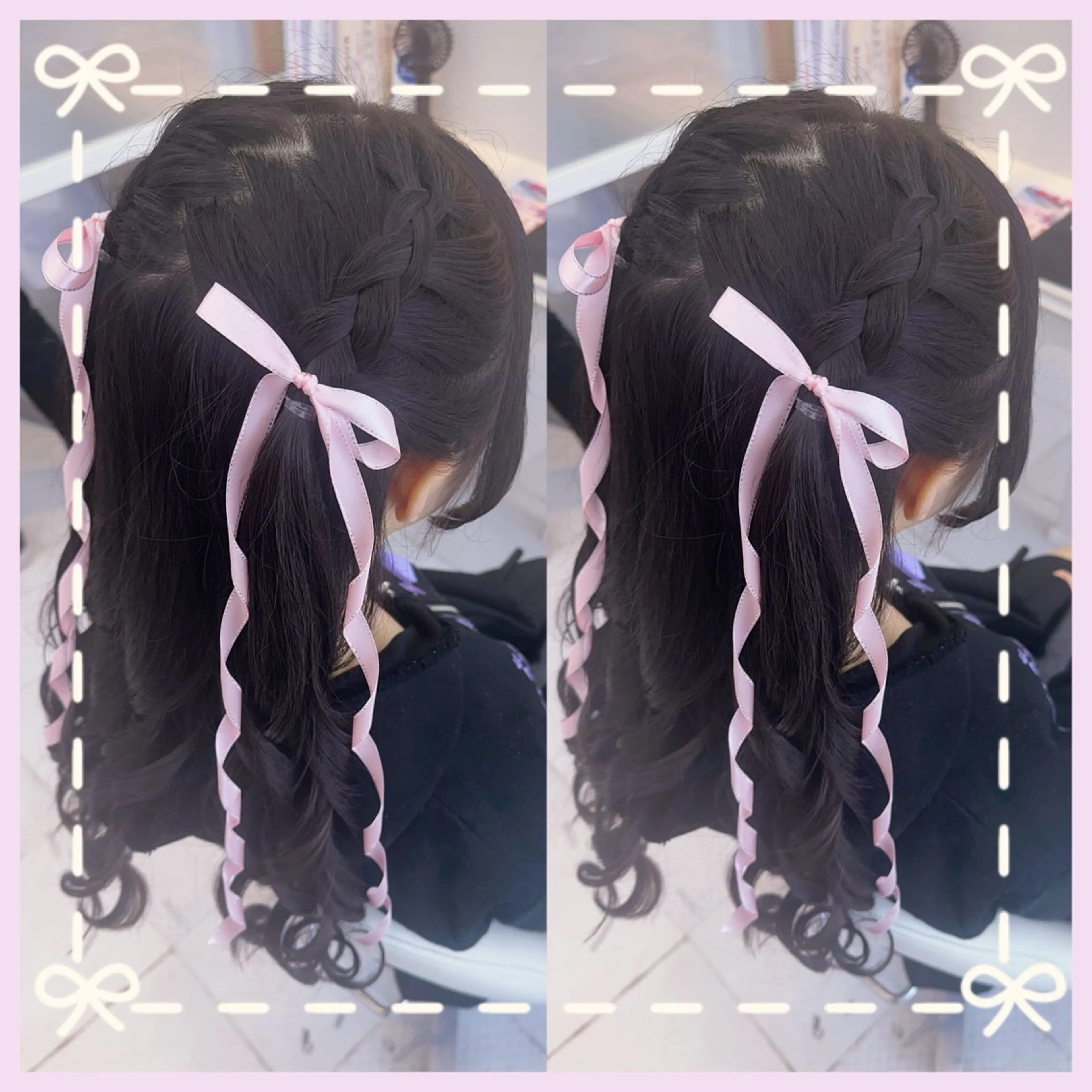 ロング ヘアアレンジ ヘアセット エクステ♡ヘアメ 内村麻衣のヘアスタイル