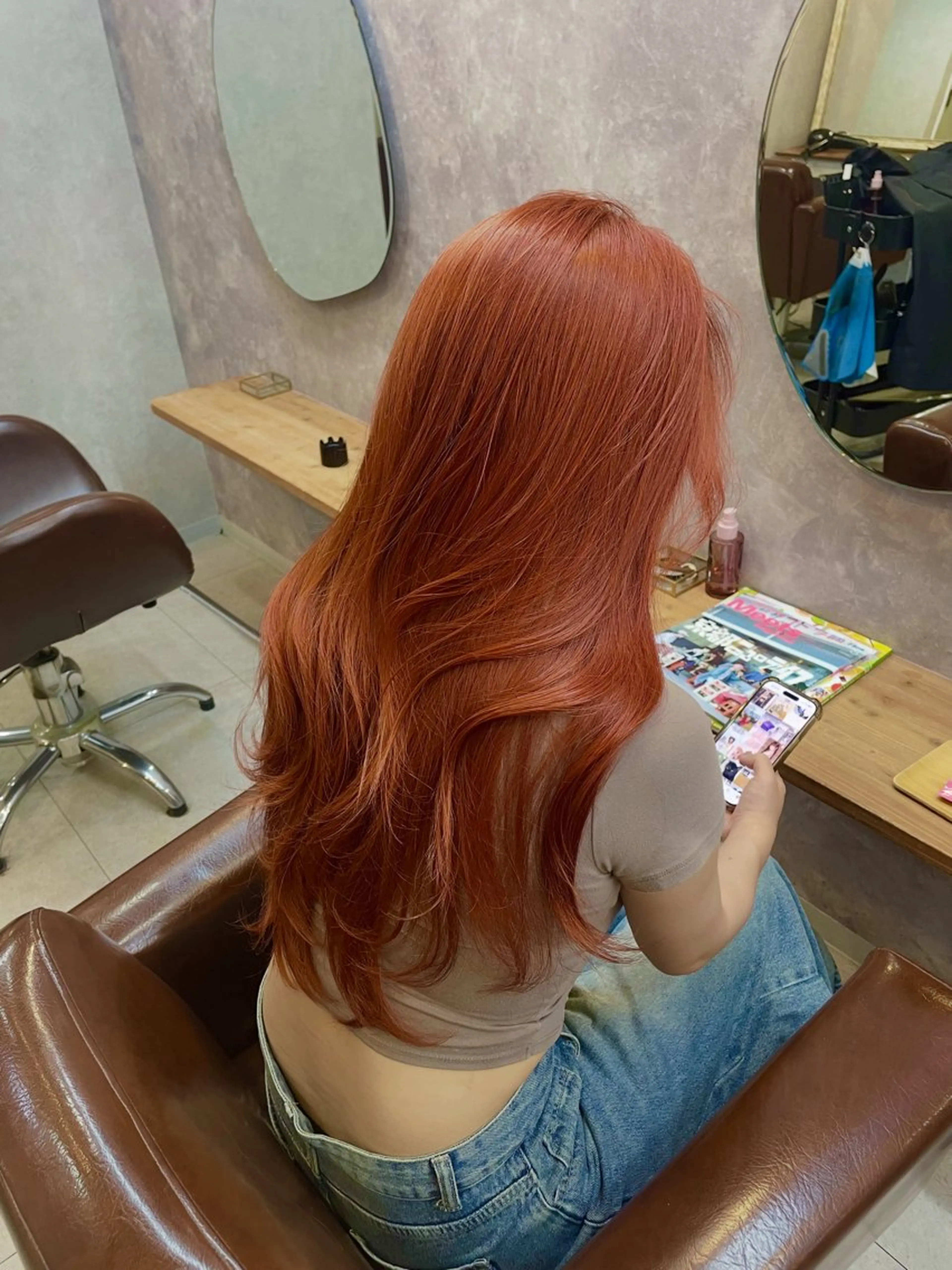 【ケアブリーチ込】ダブルカラー+バイカルテトリートメントの写真