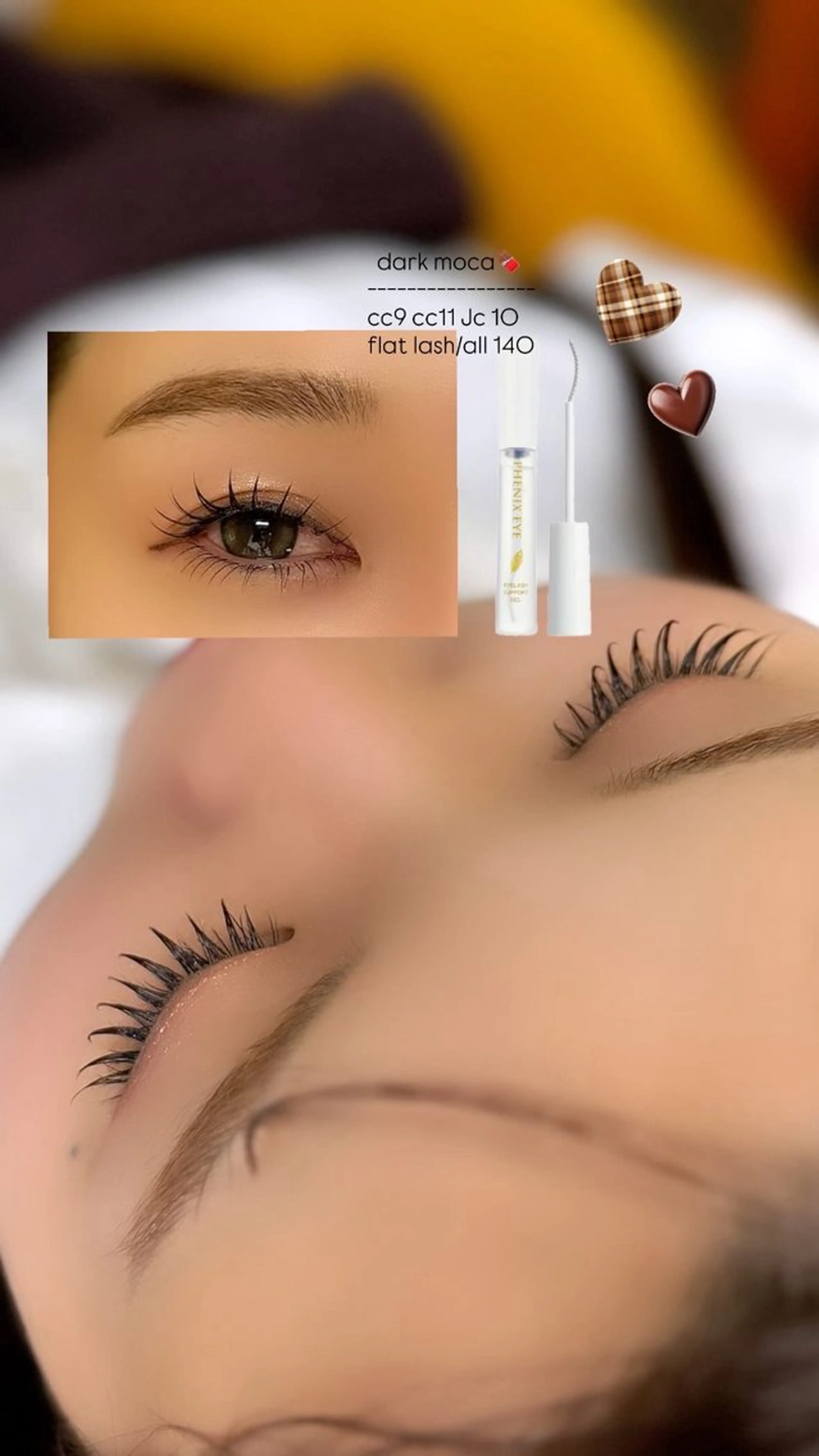 マツエク・マツパ マツパ yeoyun所属・ri kaのマツエク・マツパデザイン