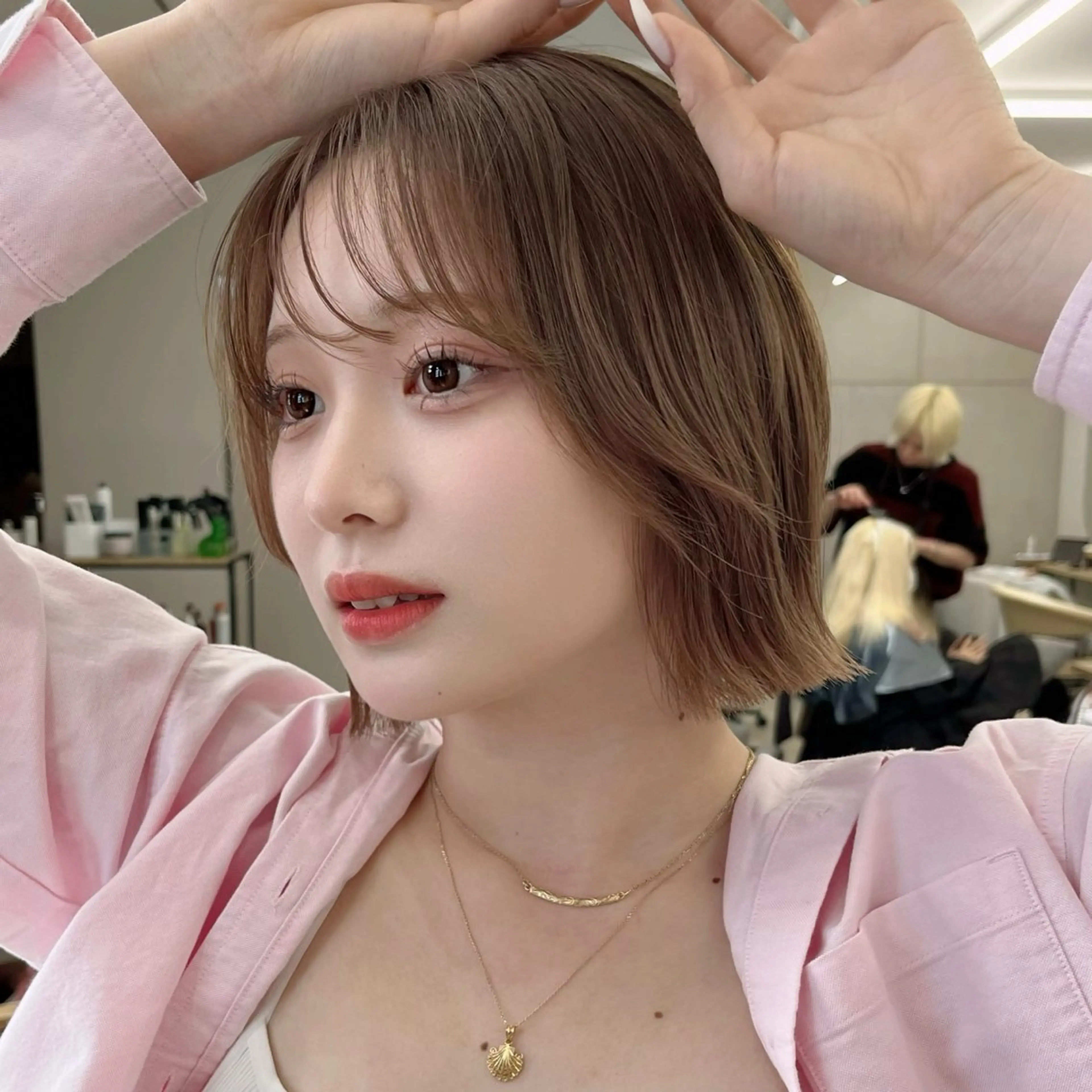 🌸期間限定🌸艶カラー+Aujuaトリートメント✨の写真