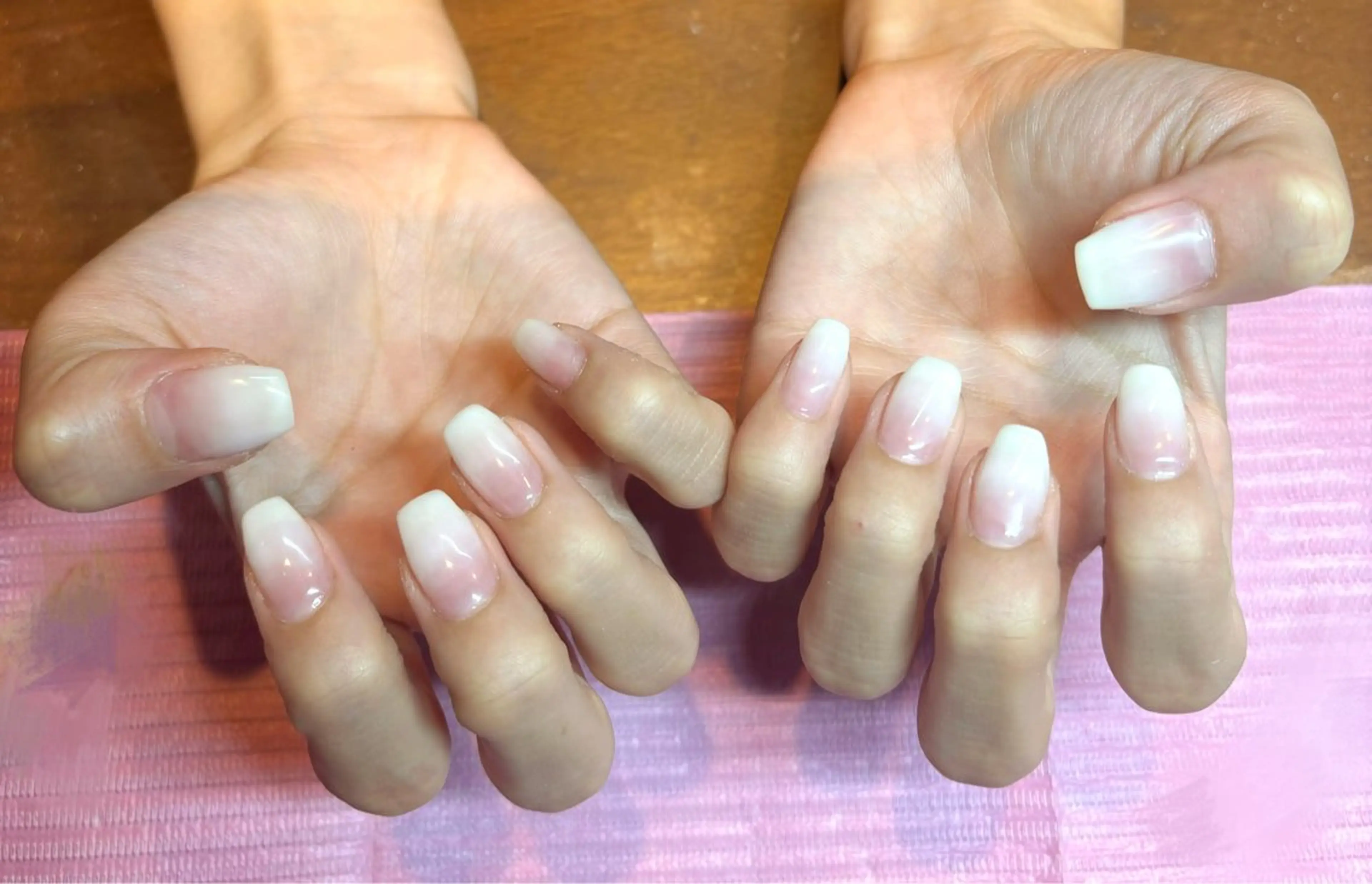 ネイル グラデーション 肥後joieange 心斎橋店のネイルデザイン