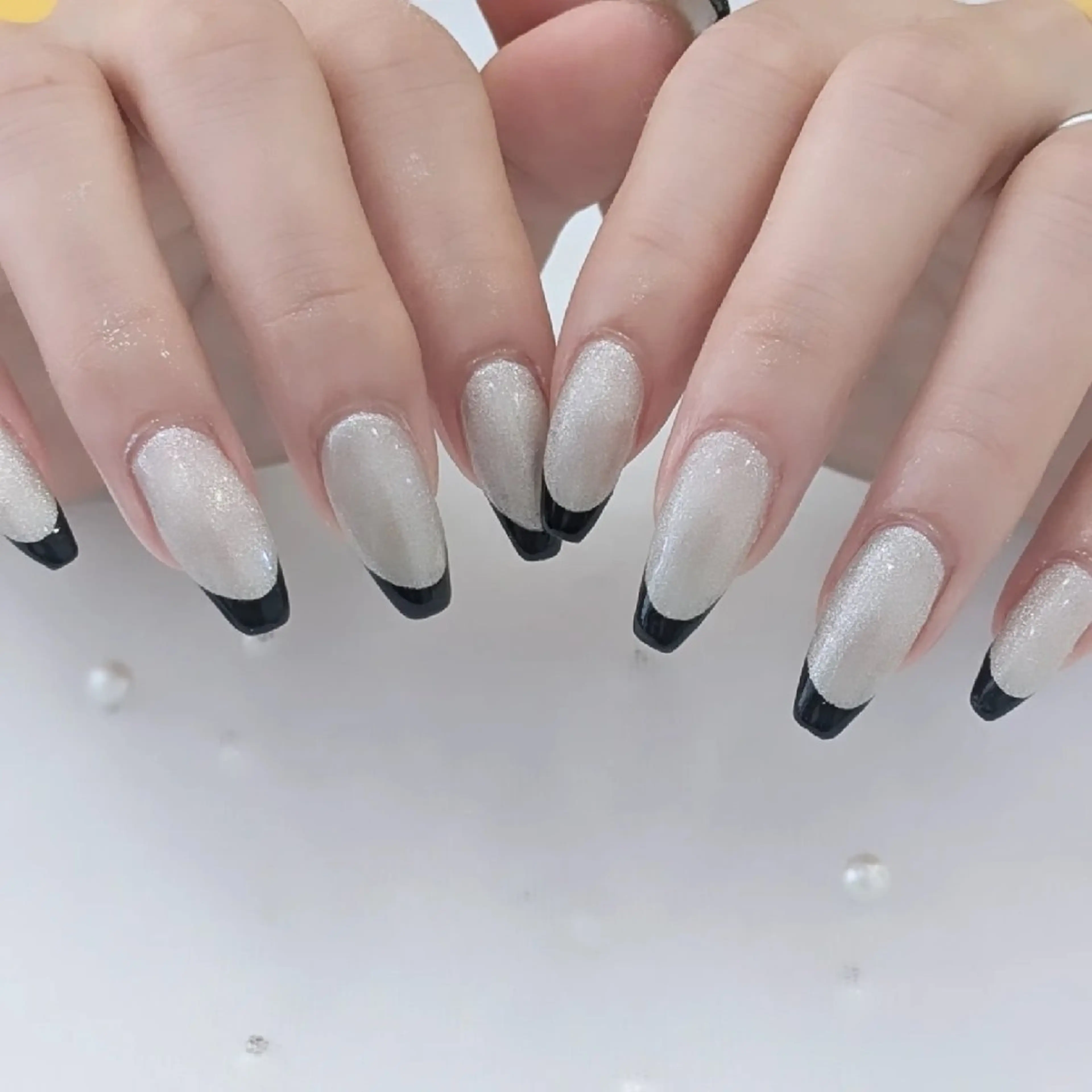 ネイル マグネットネイル Lily nail 船橋 yuki🍒のネイルデザイン