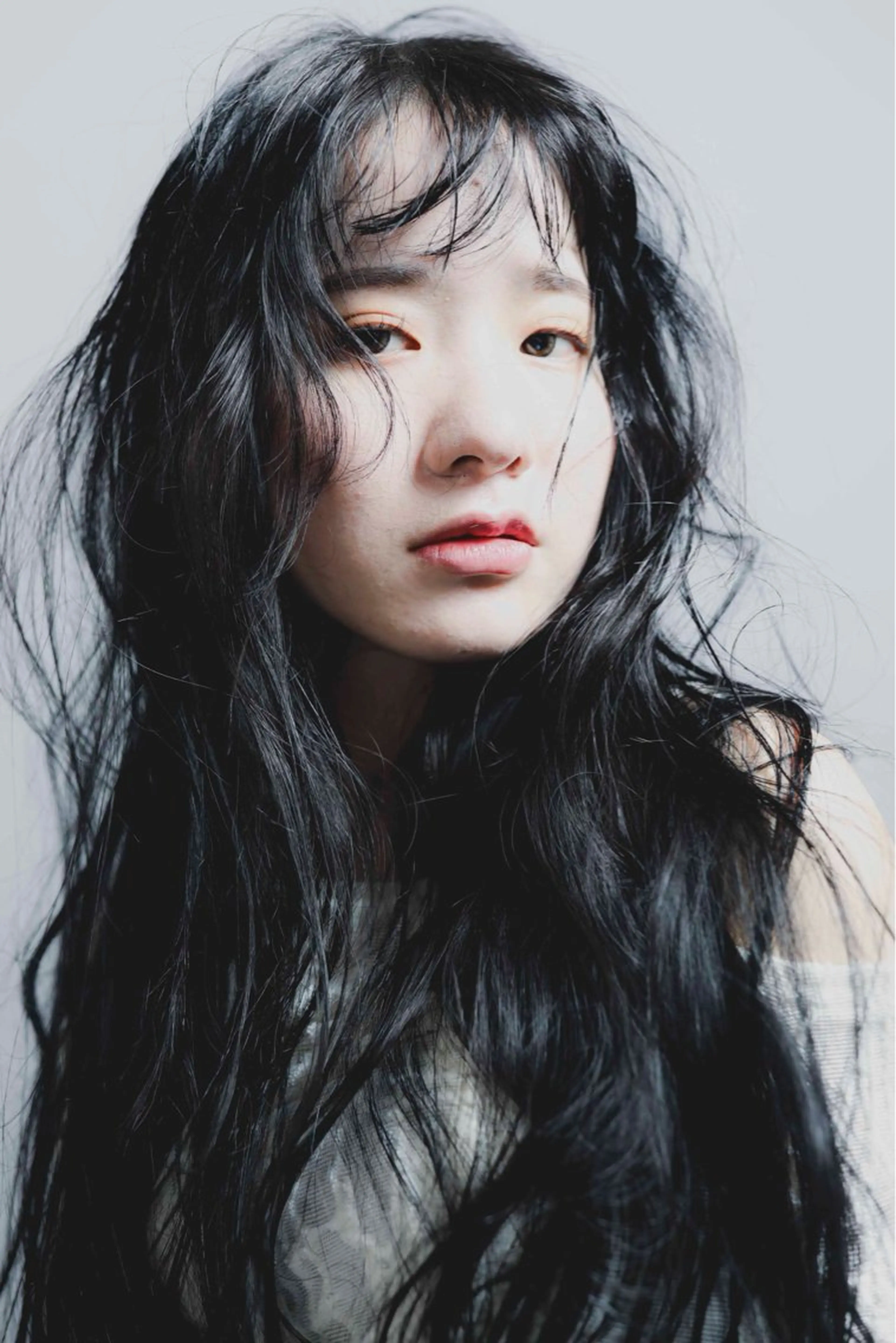 ロング カット ヘアカラー トリートメント 艶髪カラー💙ྀི/ アイ兼任👀/ミナルのヘアスタイル