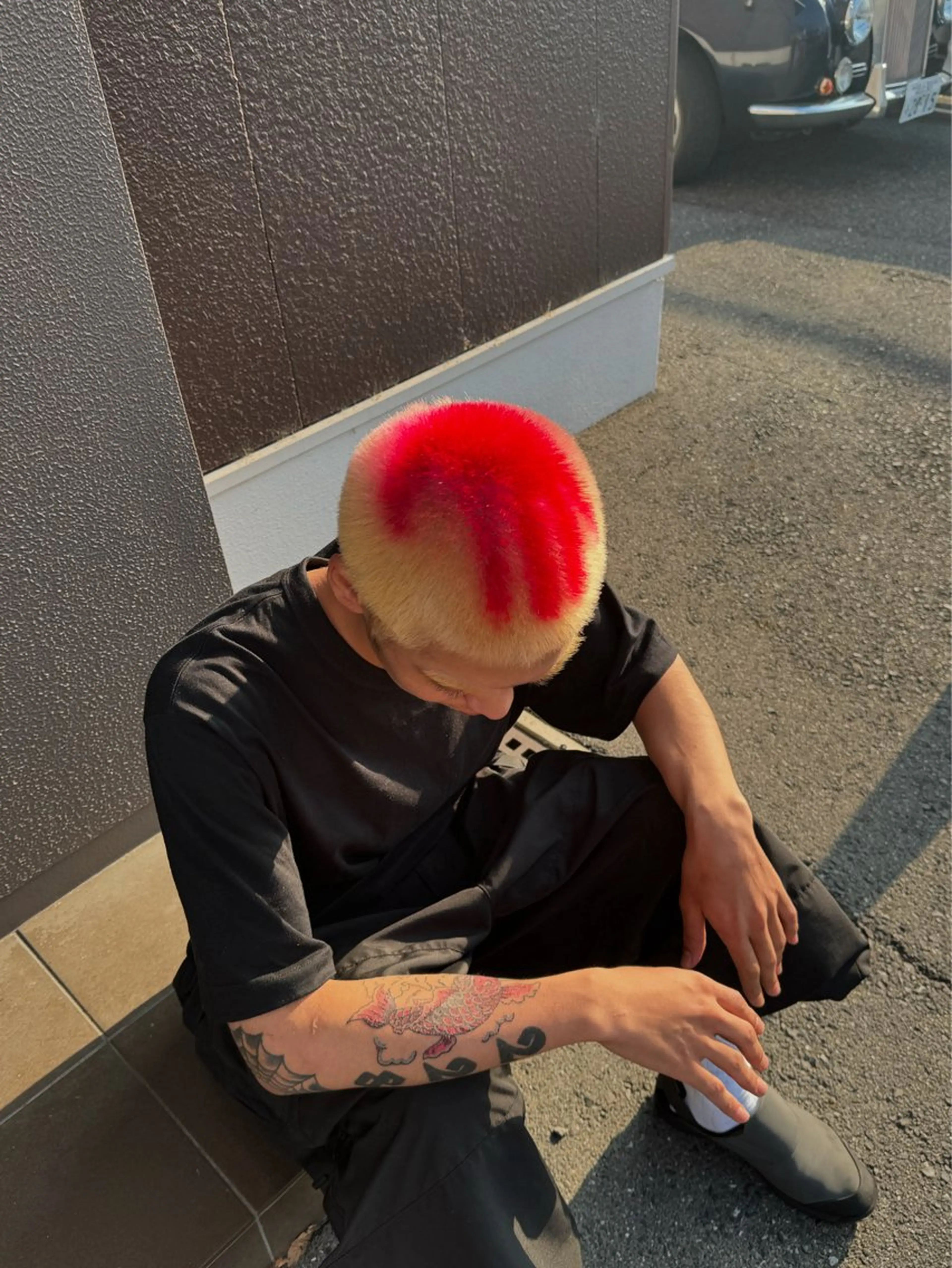 メンズ カット ヘアカラー 🔅透明感カラー切田 はじめ🔆のヘアスタイル