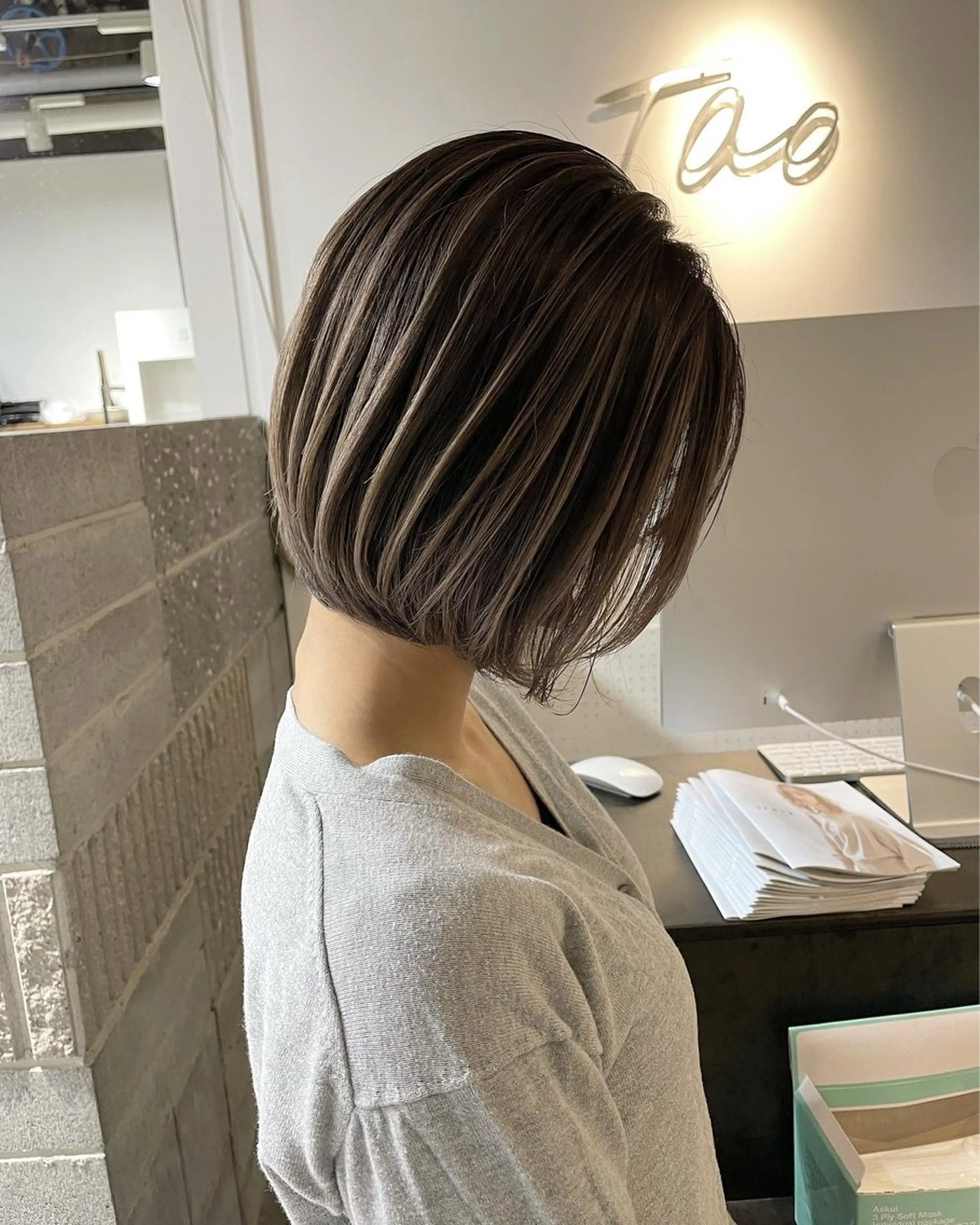 ショート ヘアカラー トリートメント Tao所属・藤川 大智のヘアスタイル