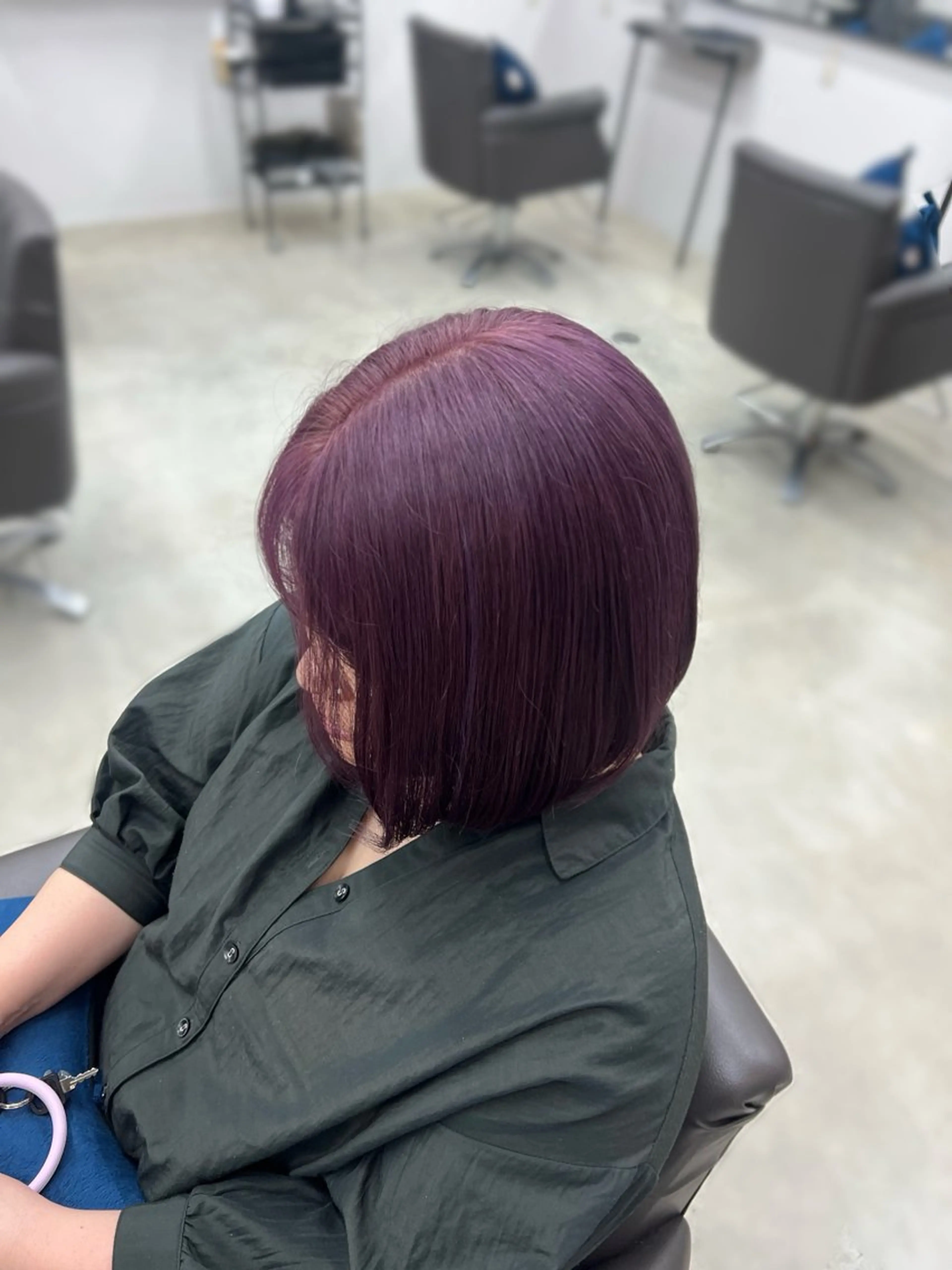 カラー ハイライトカラー ラベンダーカラー art-Lago所属・平野 実優のヘアスタイル