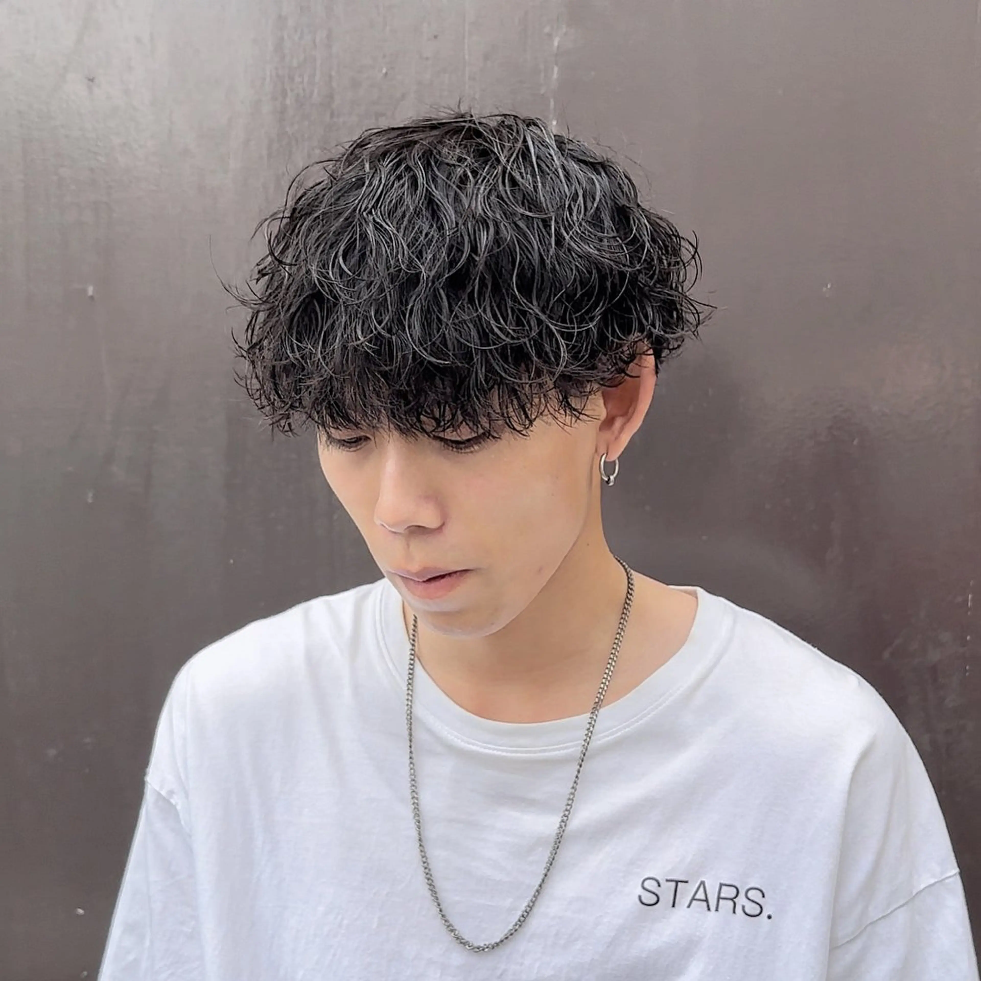 メンズ カット パーマ 🎖️似合わせメンズ パーマ🎖️カネキのヘアスタイル