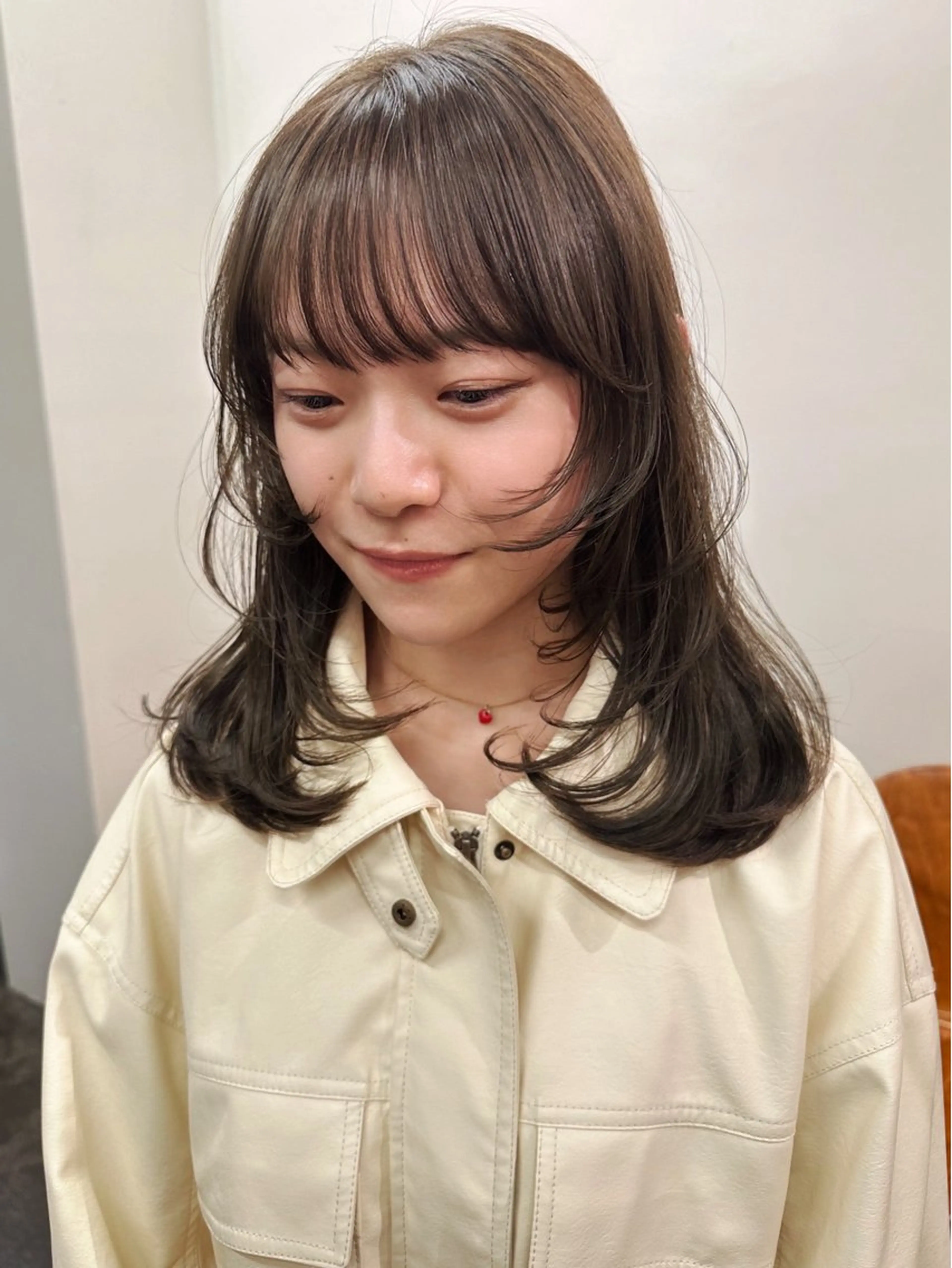 ミディアム Neelu所属・小木曽 新大のヘアスタイル