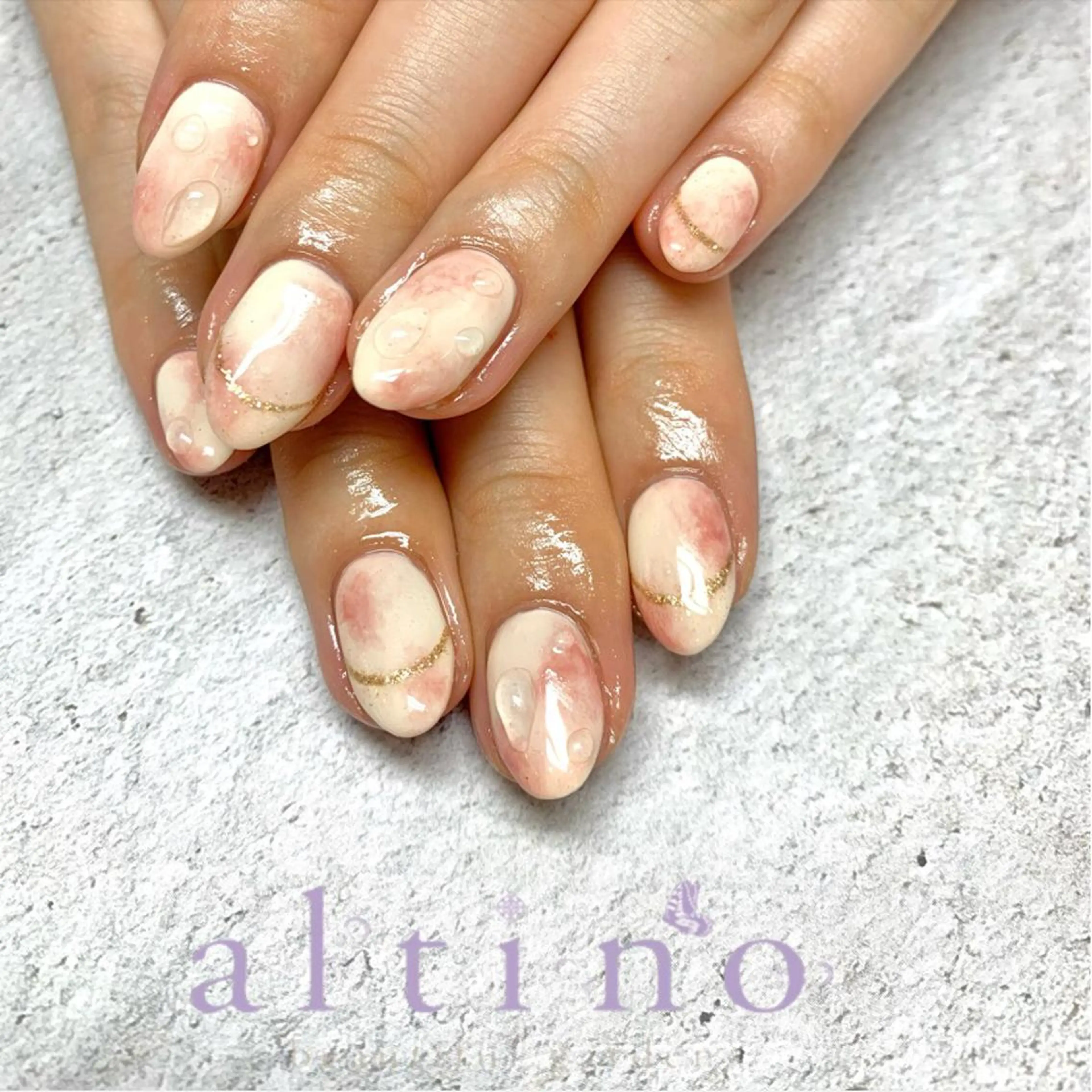 ネイル nail atelier  new moon所属・森 貴子のネイルデザイン
