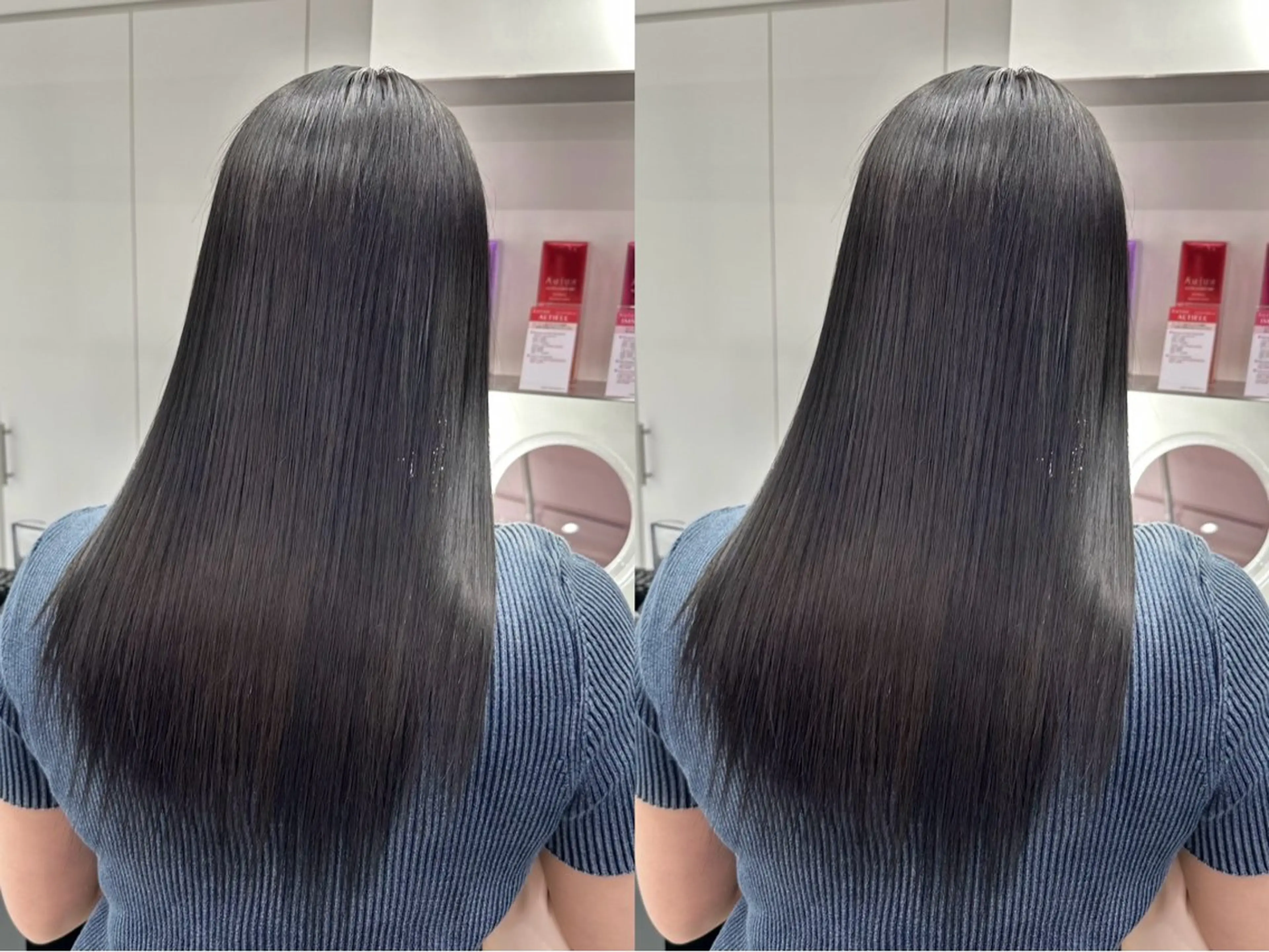 セミロング レイヤーカット トリートメント カット トリートメント 新宿/韓国レイヤー/ 髪質改善/佐藤航のヘアスタイル