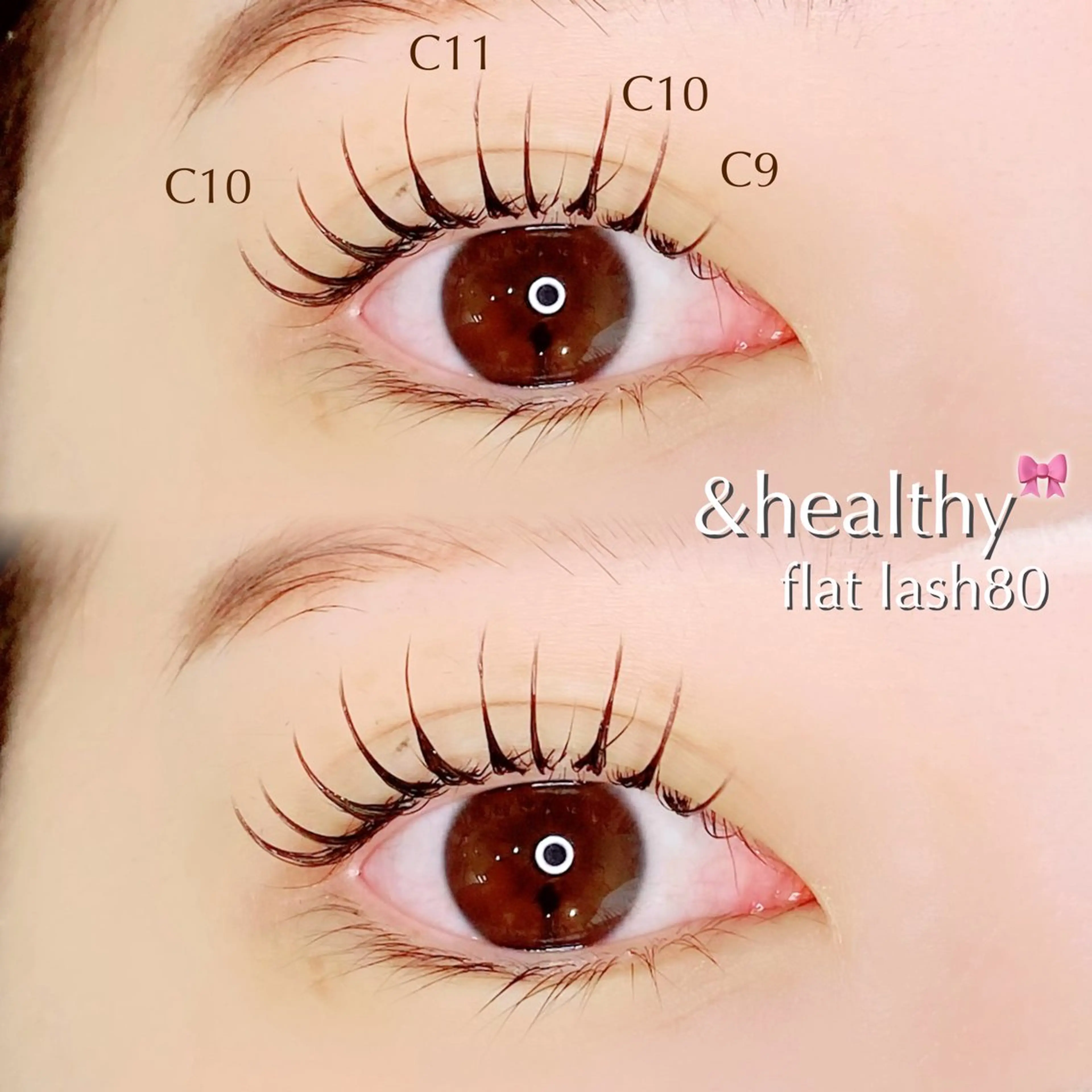 マツエク・マツパ バインドロック ナチュラル マツエク olivia  瀬戸 ❤︎アンドヘルシーのマツエク・マツパデザイン