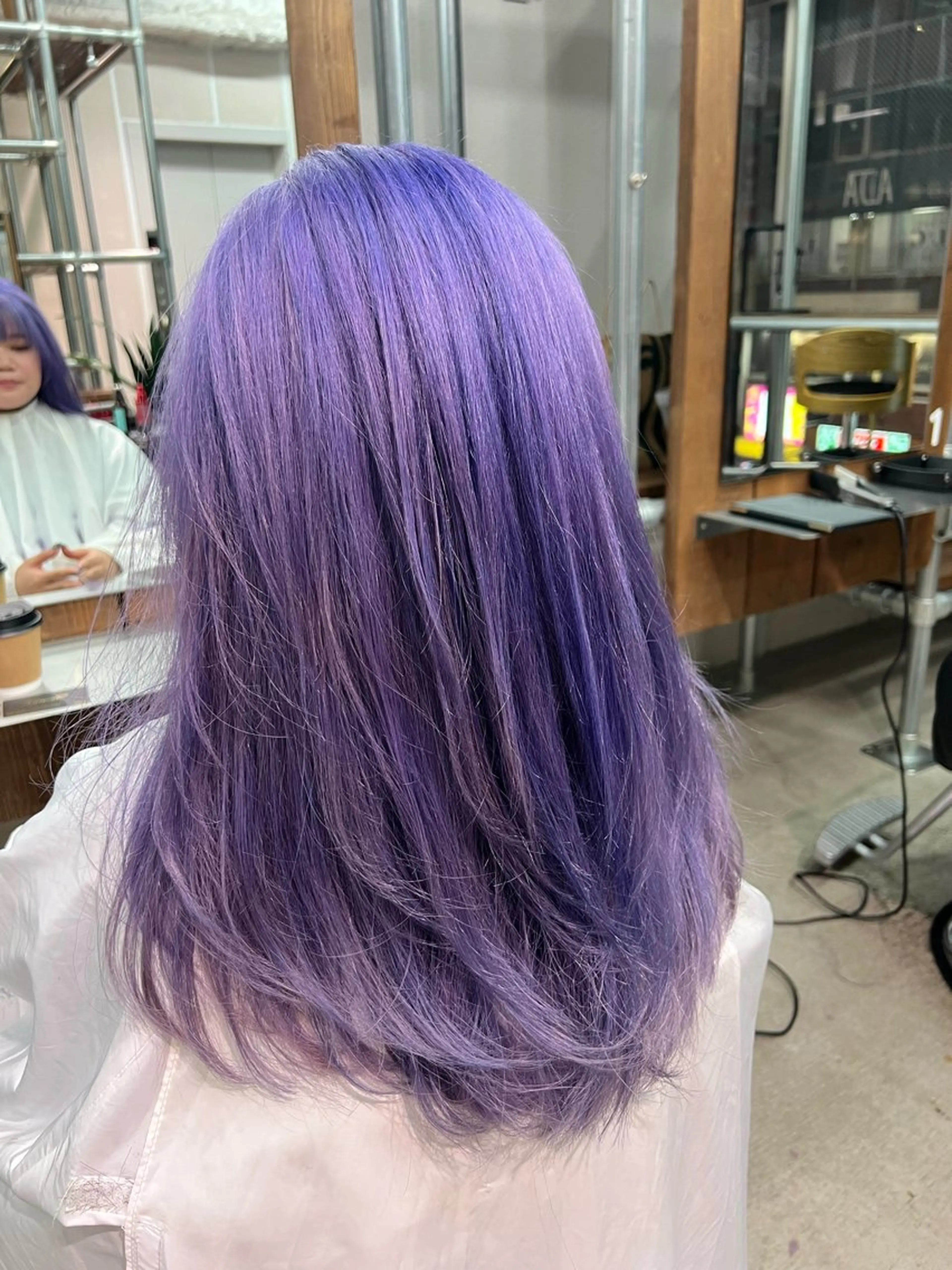 カラー カット ヘアカラー トリートメント 透明感カラー/レイヤ ーhinata.のヘアスタイル