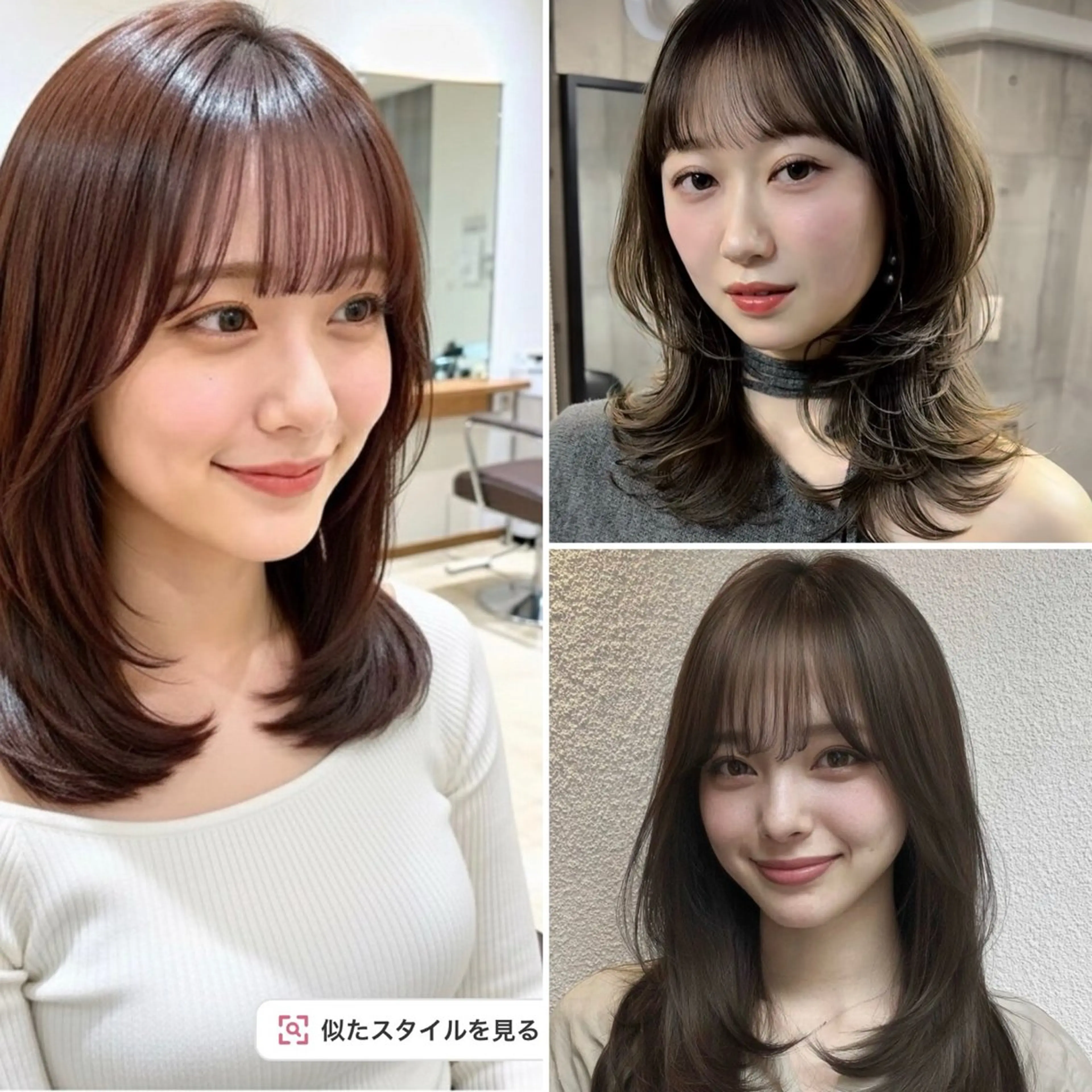 ミディアム カット 刈り上げ/レディース カラー特化🌈くっぽのヘアスタイル