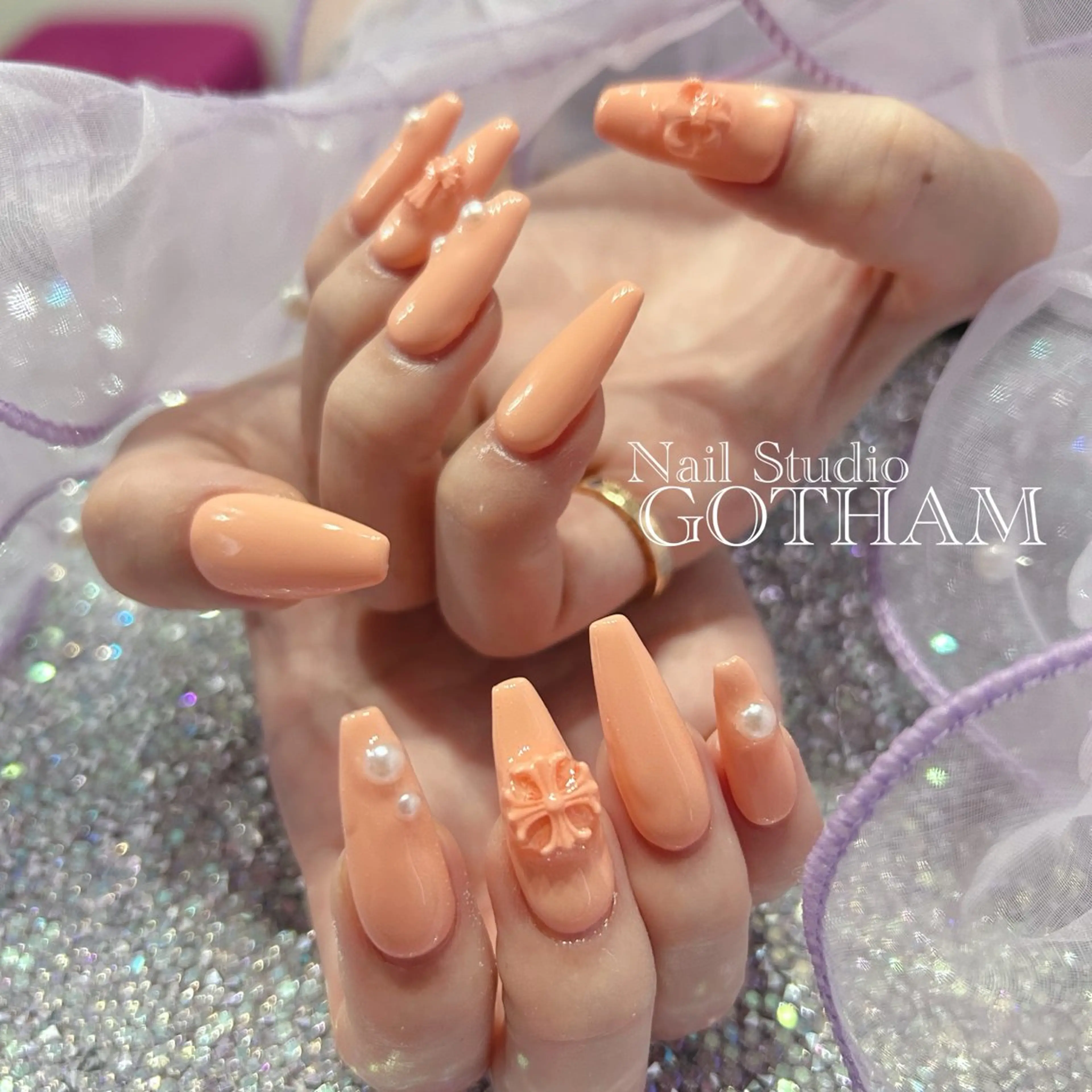 ネイル ハンドネイル Nail Studio GOTHAM所属・高円寺駅からすぐ🌈 ネイルGOTHAMのネイルデザイン