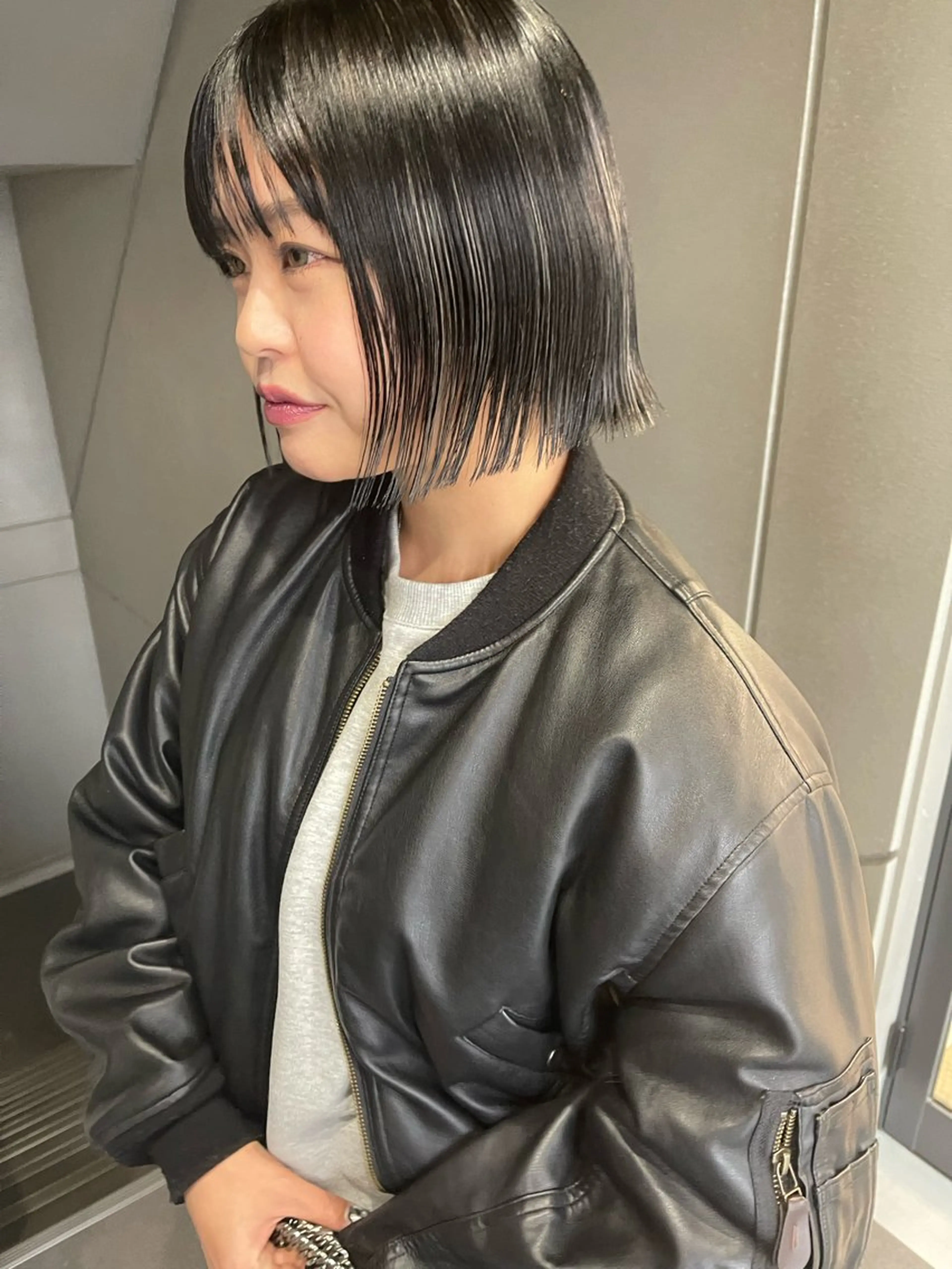 ショート カラー ヘアカラー トリートメント pole/apartment所属・💓パーマ，💗 レイヤーカットのヘアスタイル