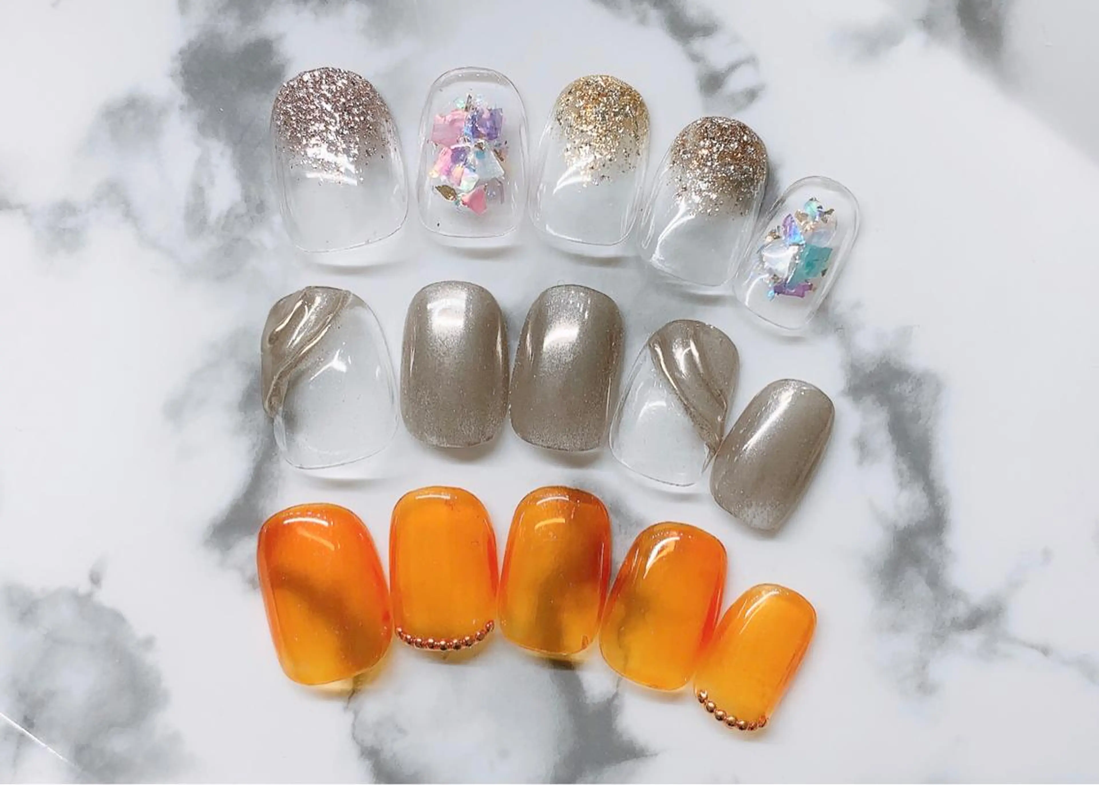 ネイル ハンドネイル nailsalon Lithos所属・nailsalon Recontreのネイルデザイン