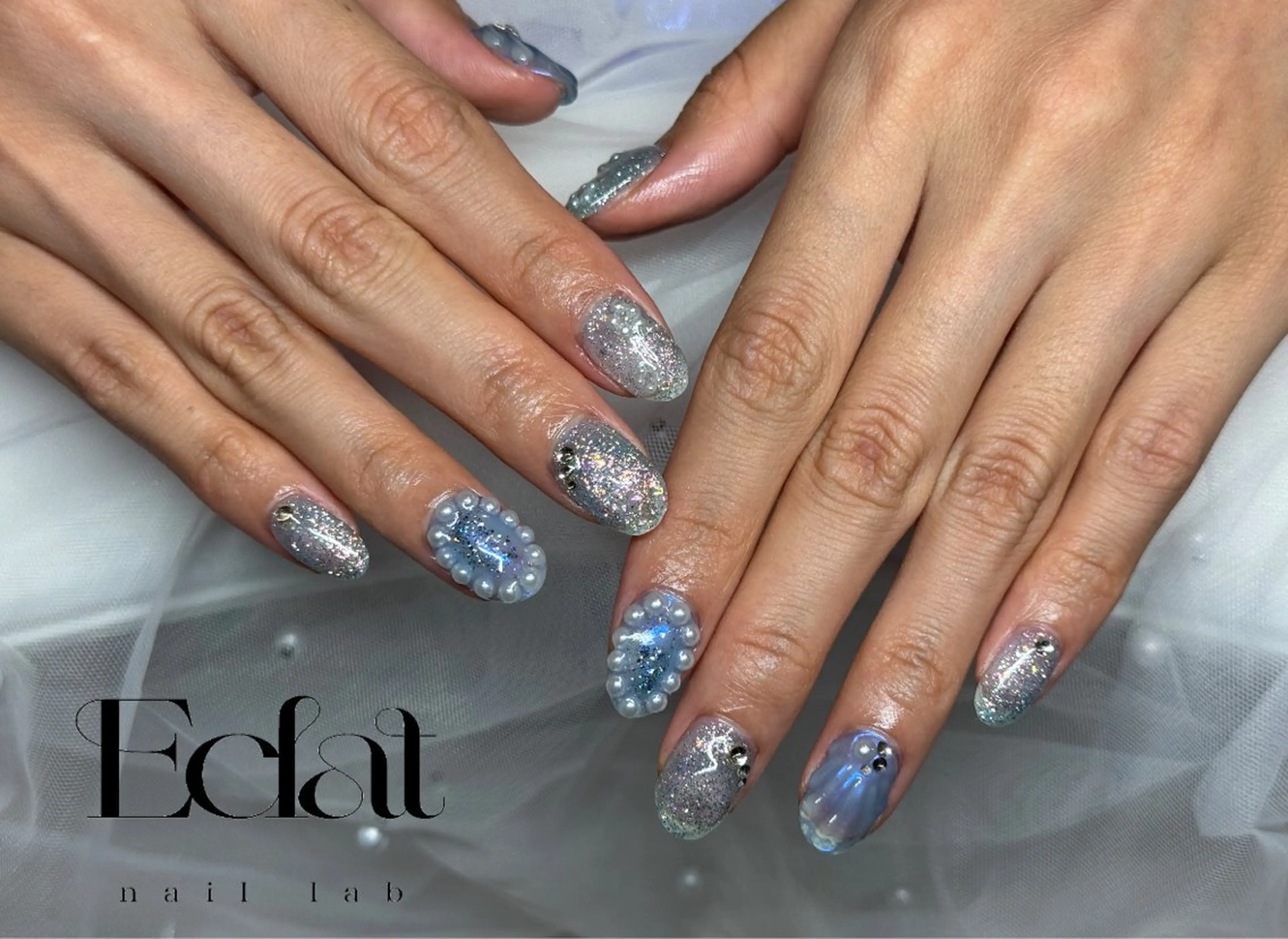 ネイル ハンドネイル ネイルラボEclat RINAのネイルデザイン