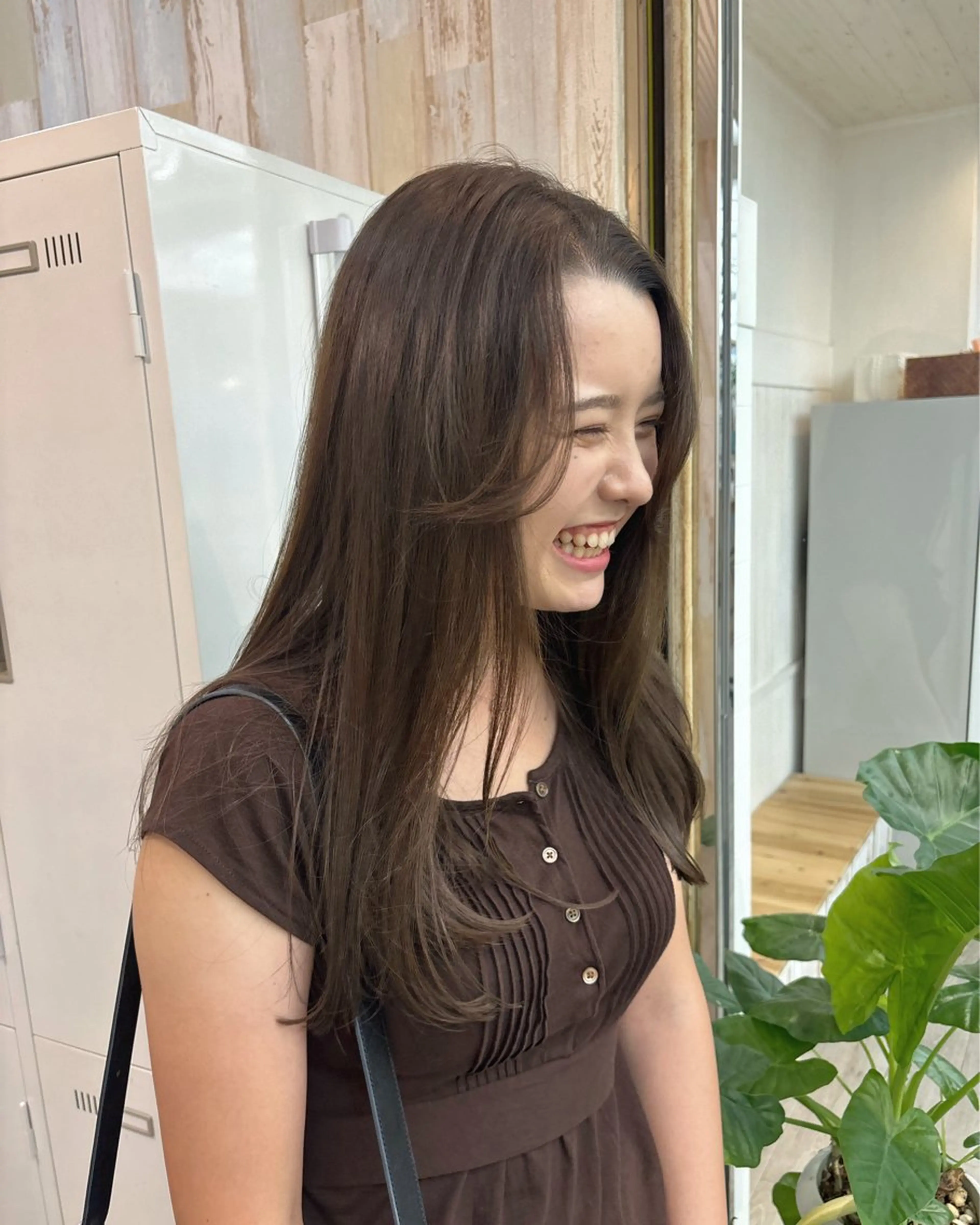 ロング カラー 広島/わかな/ヘア セット/オリーブのヘアスタイル