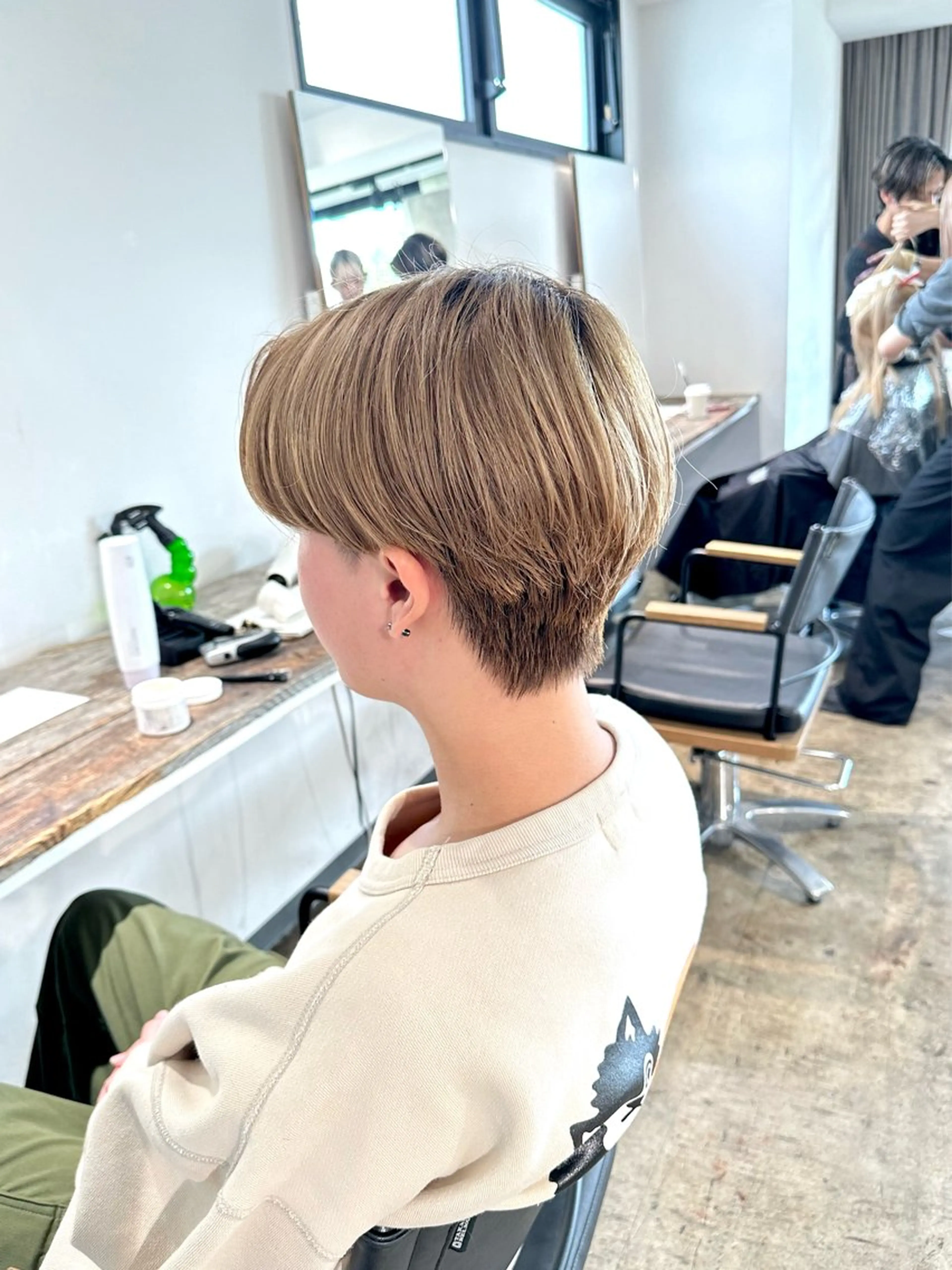 メンズ センターパート メンズ韓国風 カット 骨格補正施術/メンズ 専門美容師/YUYAのヘアスタイル