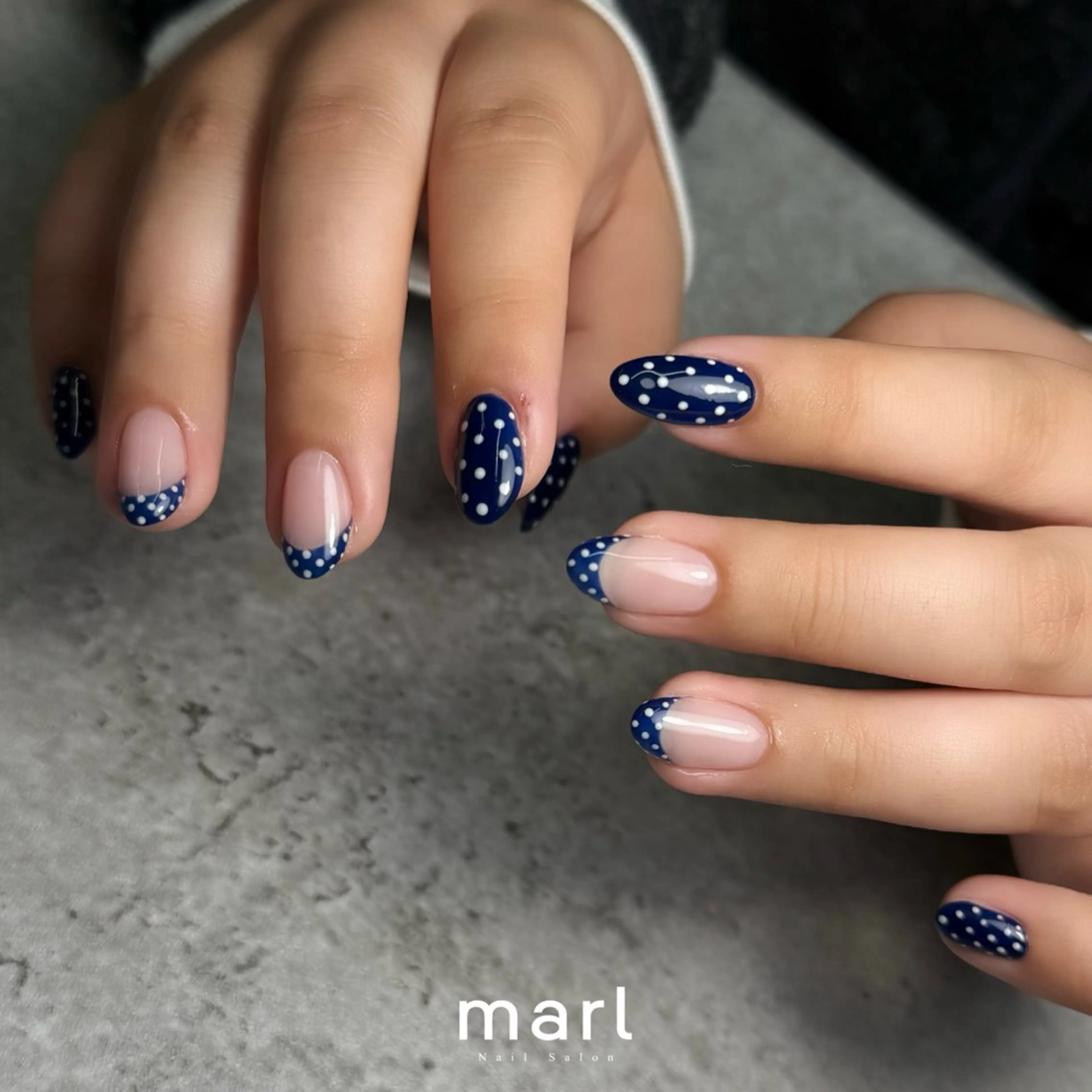 ネイル ハンドネイル marl -Msisnailsalon-甲子園店所属・marl 甲子園店 aiのネイルデザイン