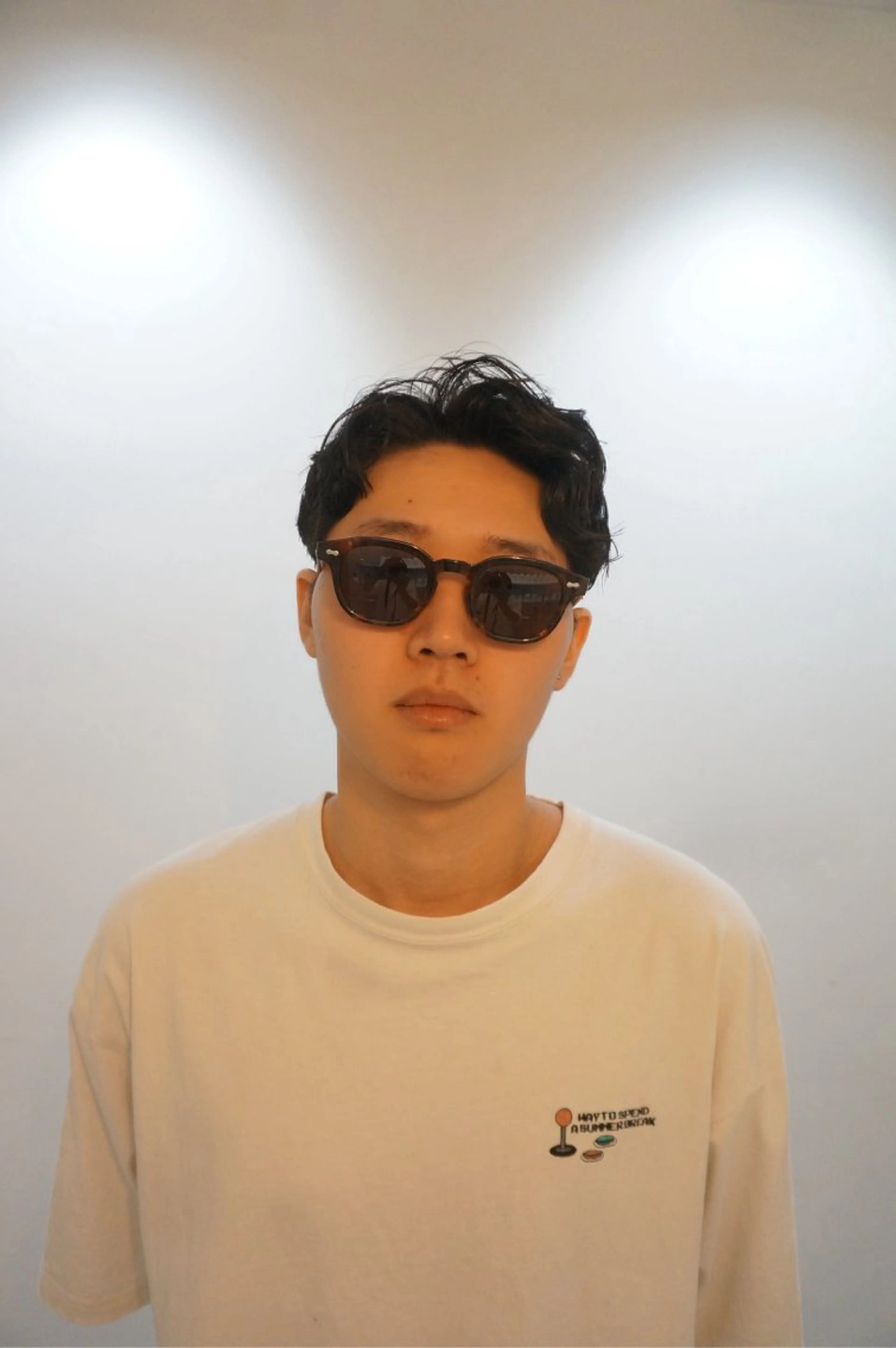 メンズ カット パーマ 窪田 力也のヘアスタイル