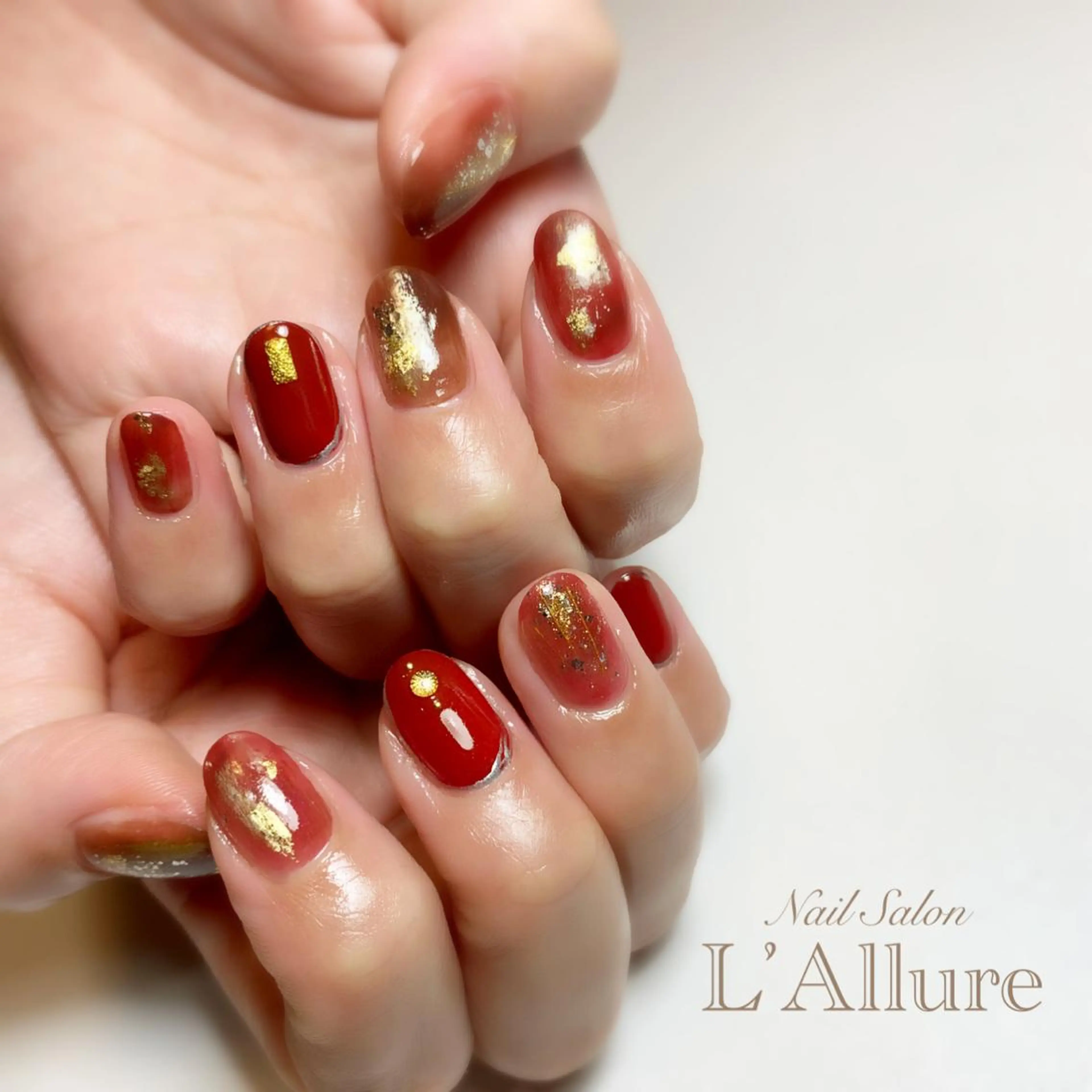 ネイル ハンドネイル Nail Salon L’Allureのネイルデザイン