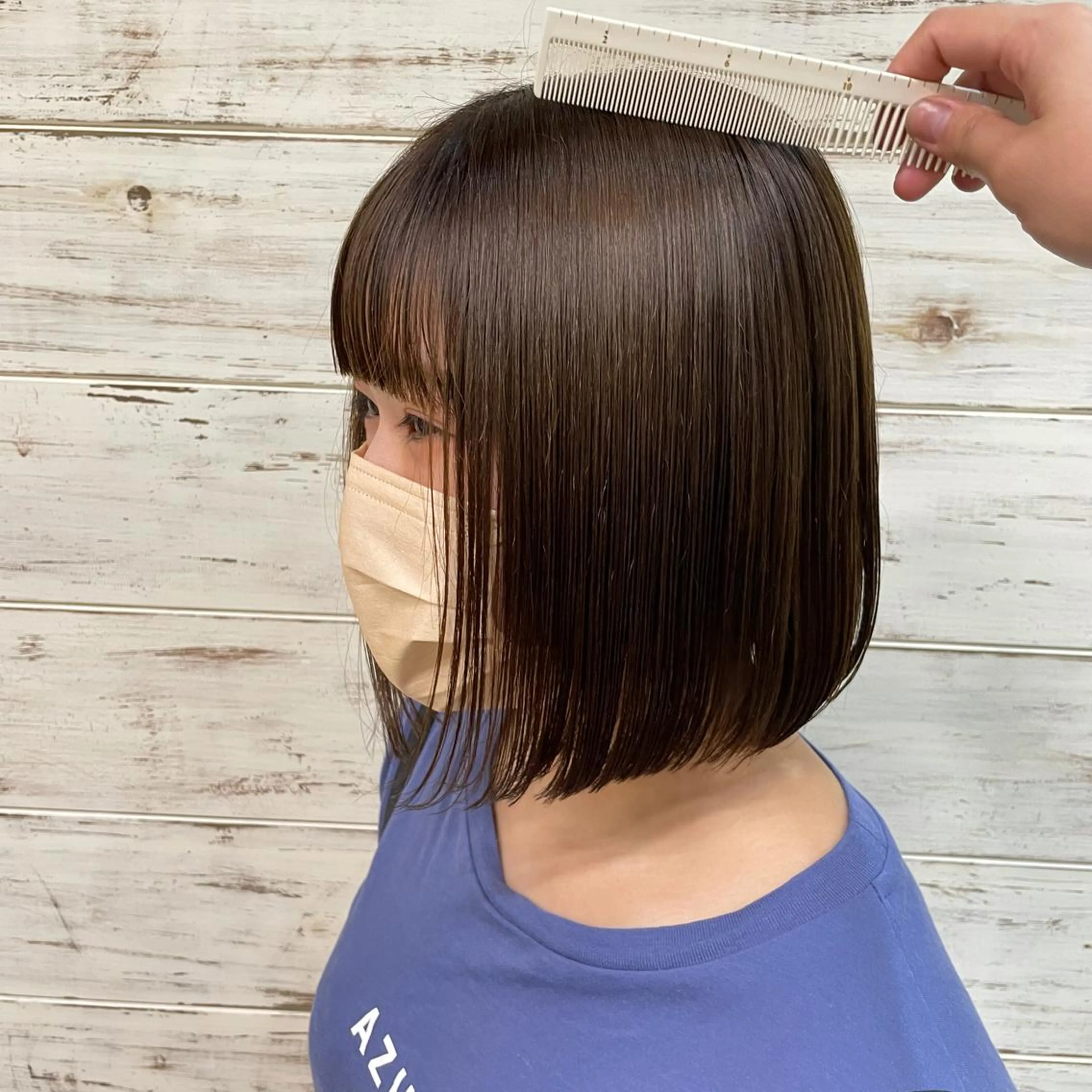 ショート カラー ブラウンカラー マットブラウン 高橋 みく/ minimのヘアスタイル