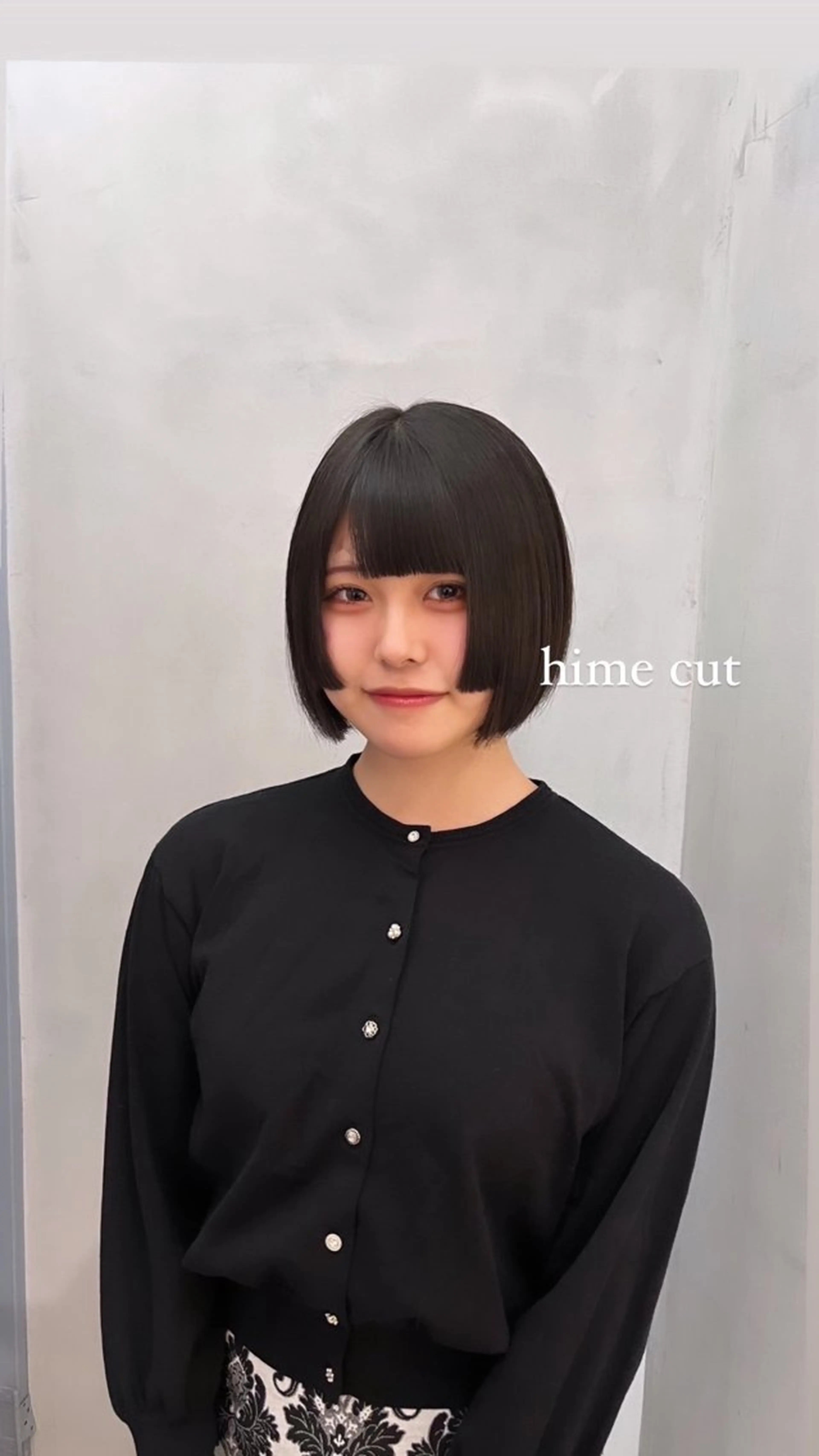 ショート ショートボブ ボブ 姫カット ショートヘア 𝙆𝙖𝙞🎀🩶 レイヤー/縮毛矯正のヘアスタイル