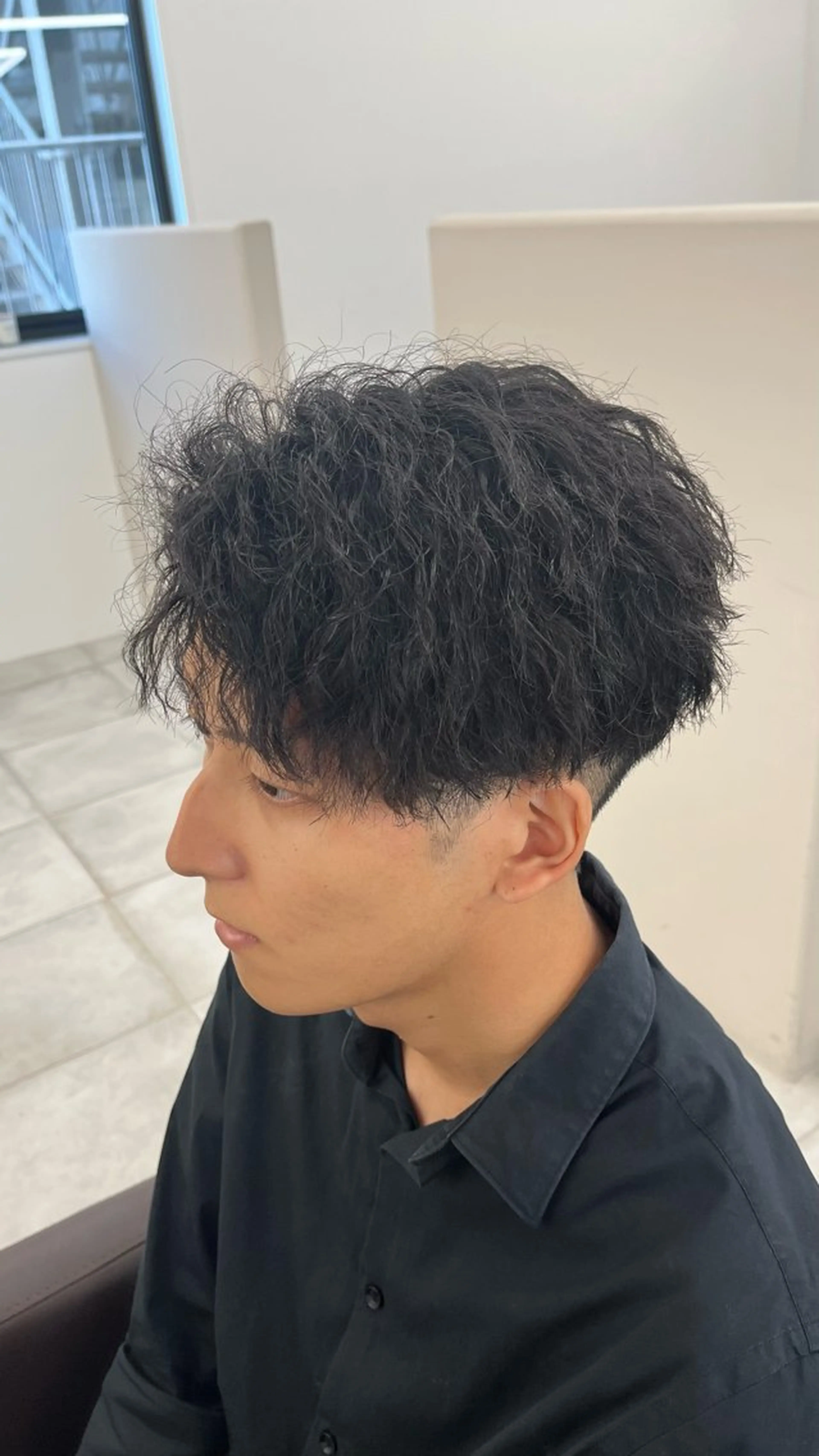 ショート パーマ メンズ 🏆メンズヘア特化 🥇代表りんぺーのヘアスタイル