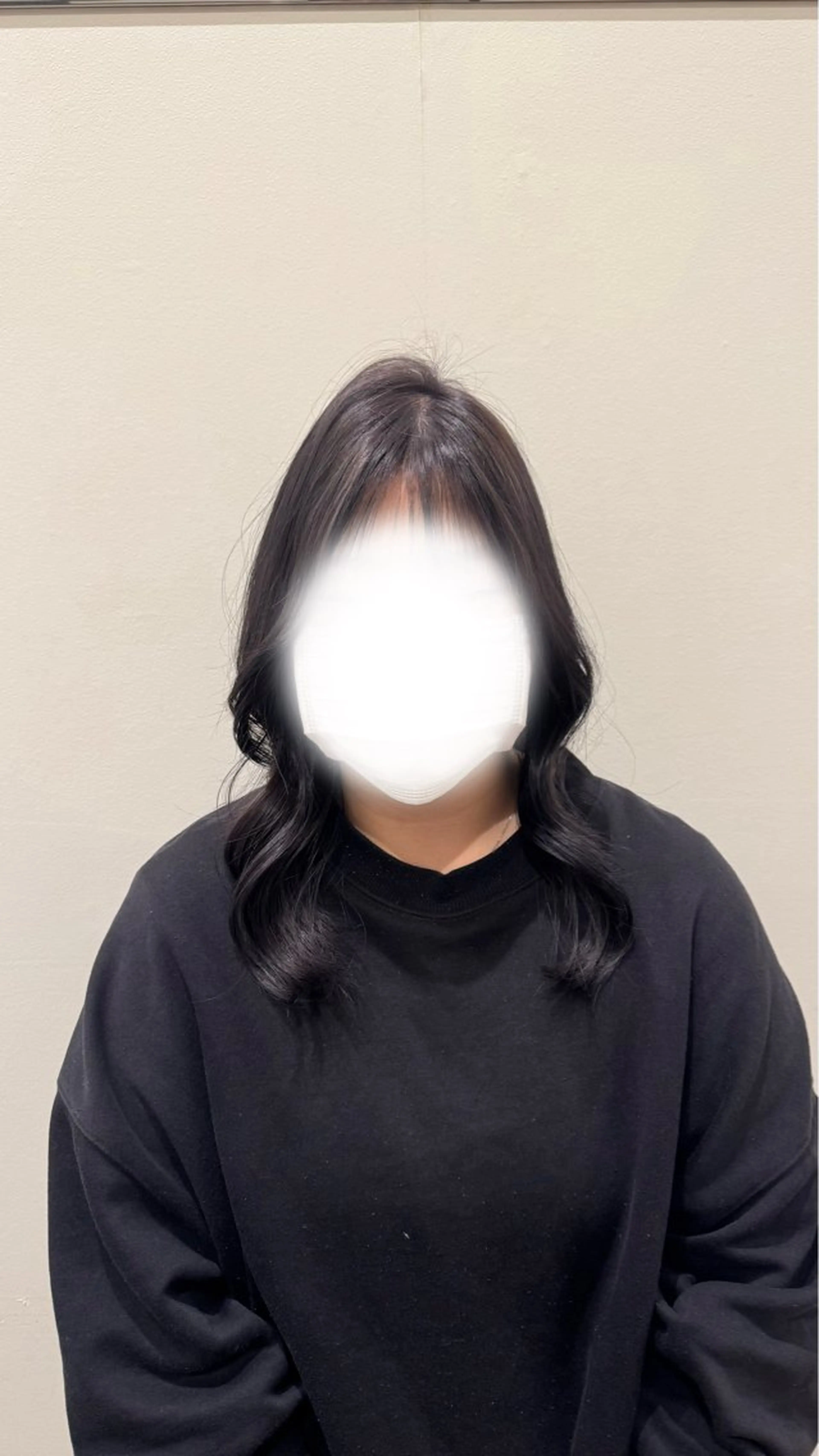 ミディアム ミディアムレイヤー レイヤーカット 吉田 怜来のヘアスタイル