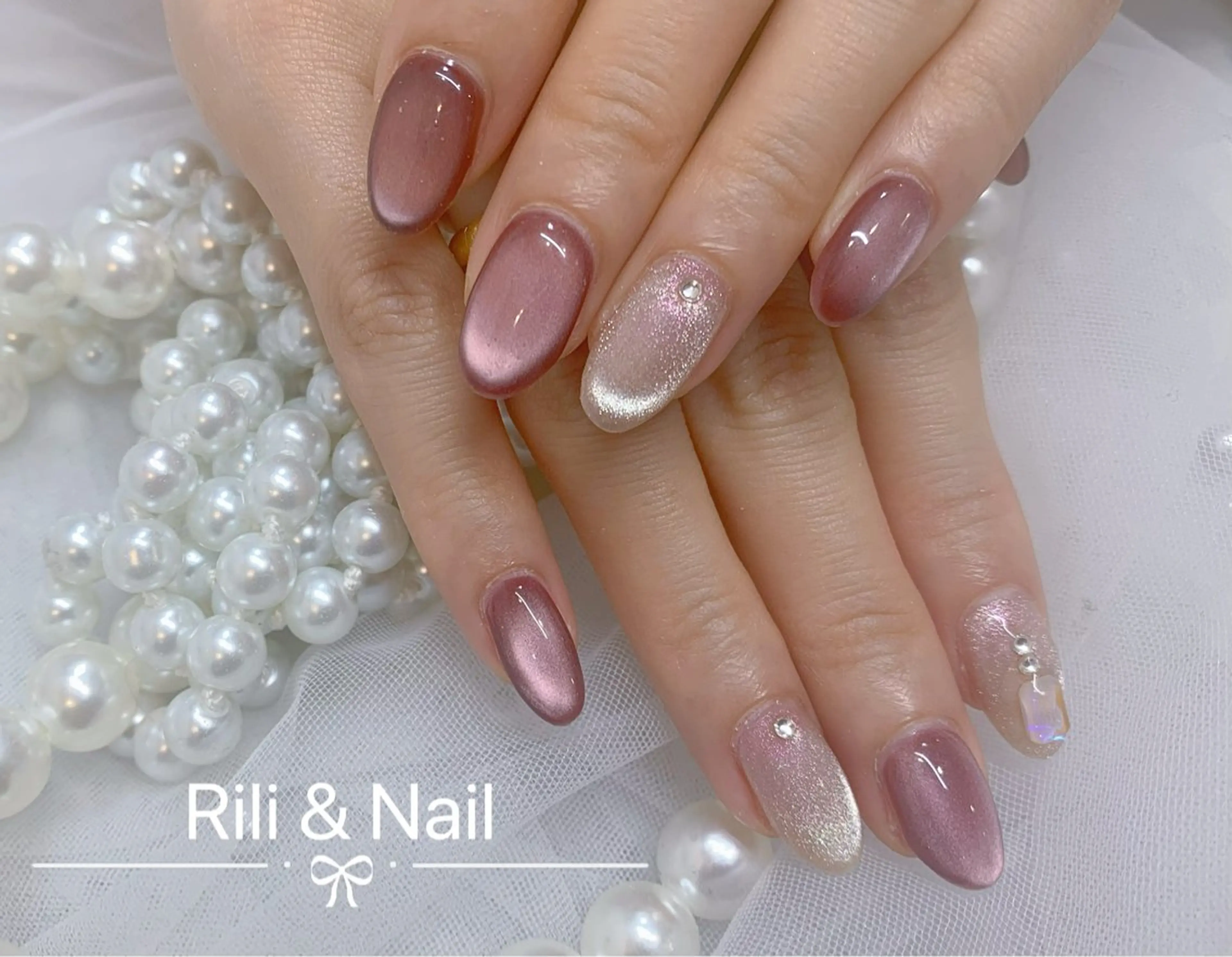 ネイル ハンドネイル Rili nail  eyelash所属・Rili🎀 Nailのネイルデザイン