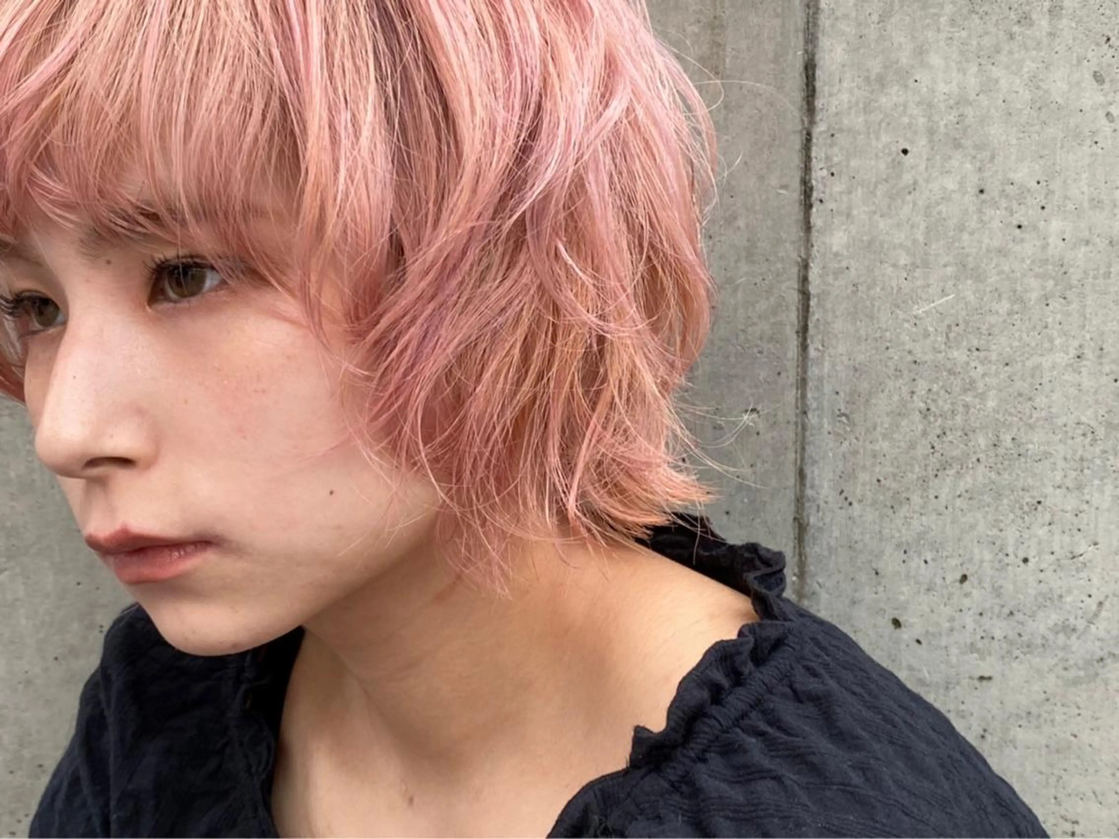 ショート カラー ヘアカラー トリートメント ヘアセット ショートウルフ💚 レイヤー/井上翔のヘアスタイル