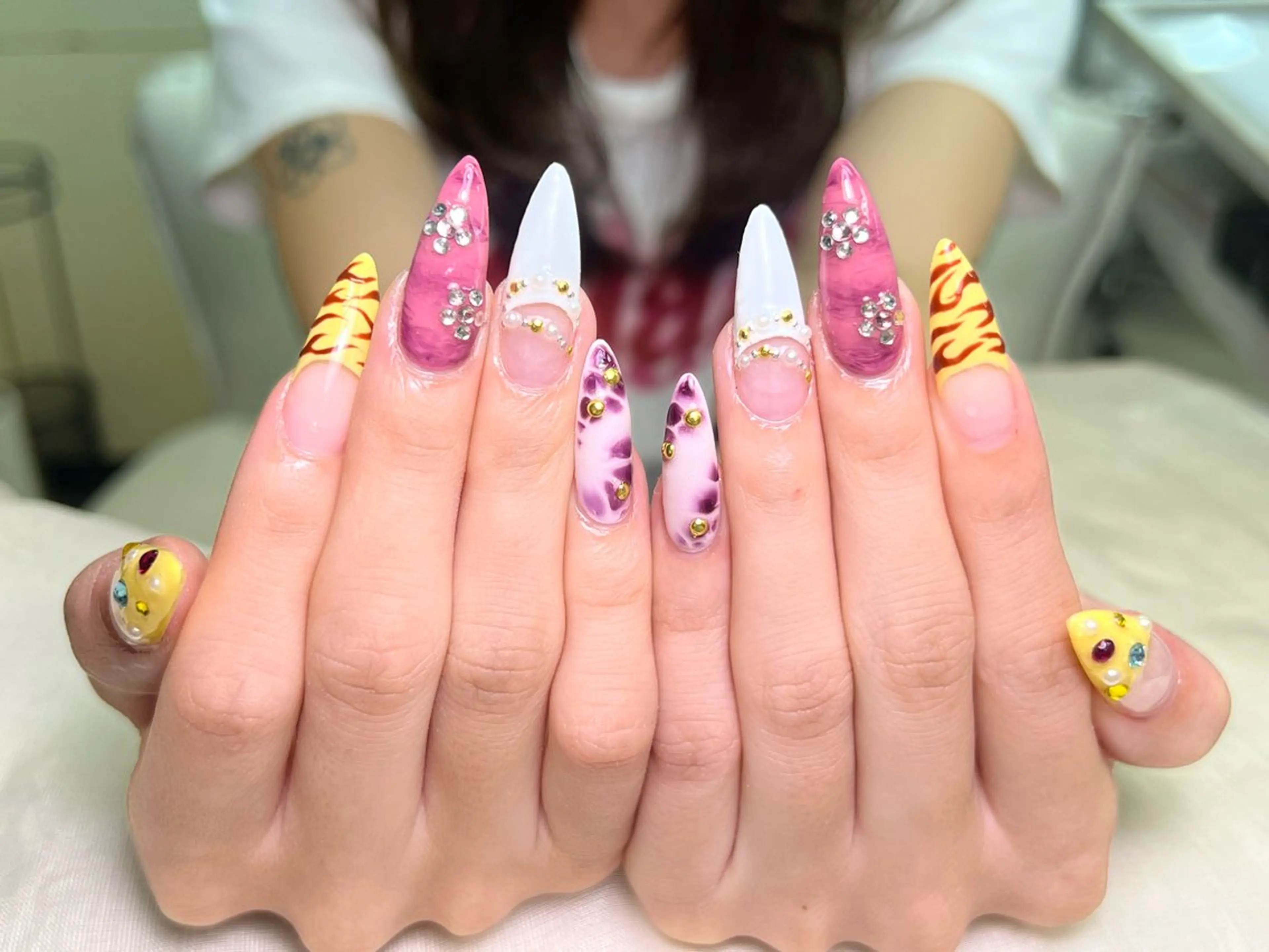 ネイル ハンドネイル lucky nail 歌舞伎町のネイルデザイン