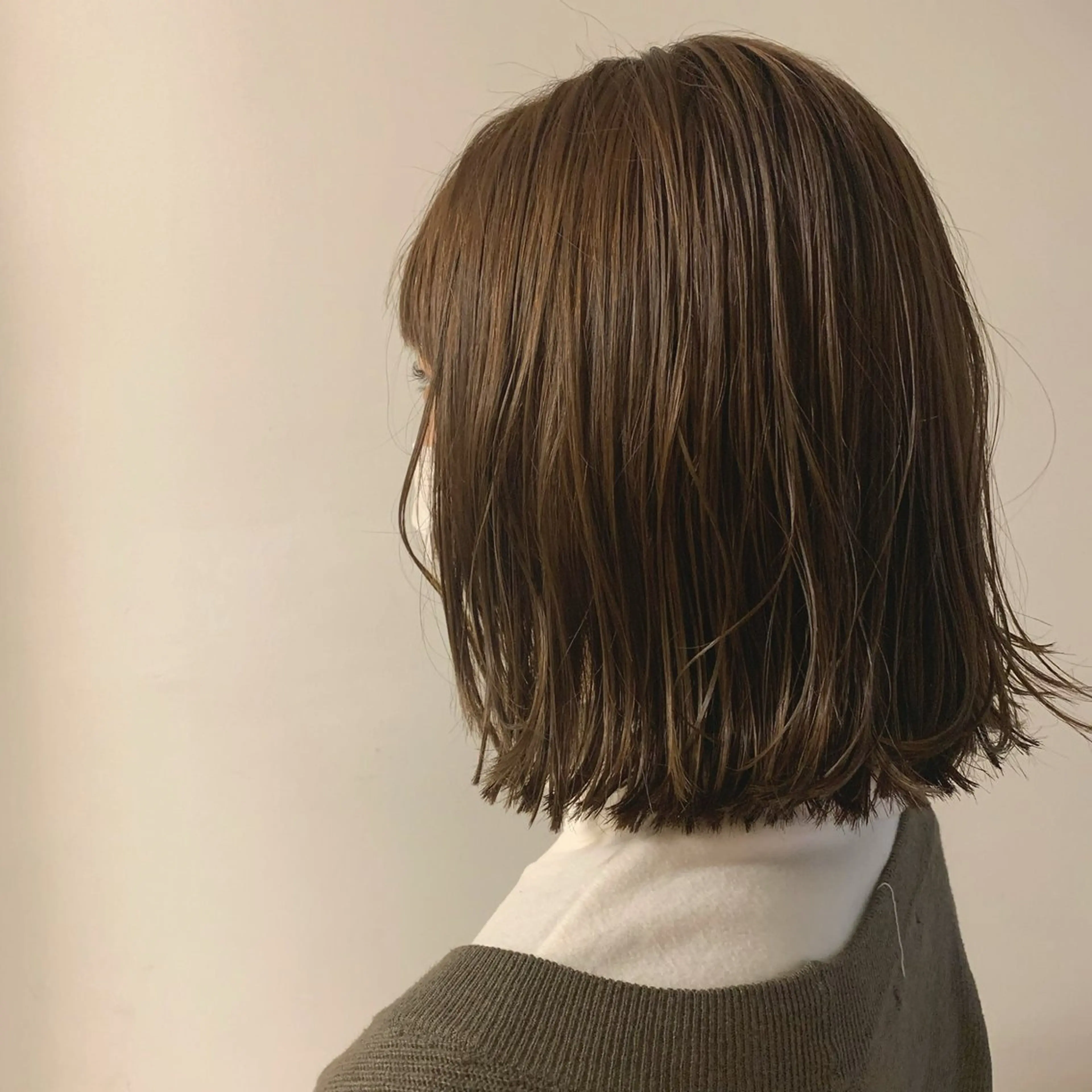 カラー ブラウンカラー カット ヘアカラー トリートメント Sherry/R 三川町　木村祐里奈のヘアスタイル