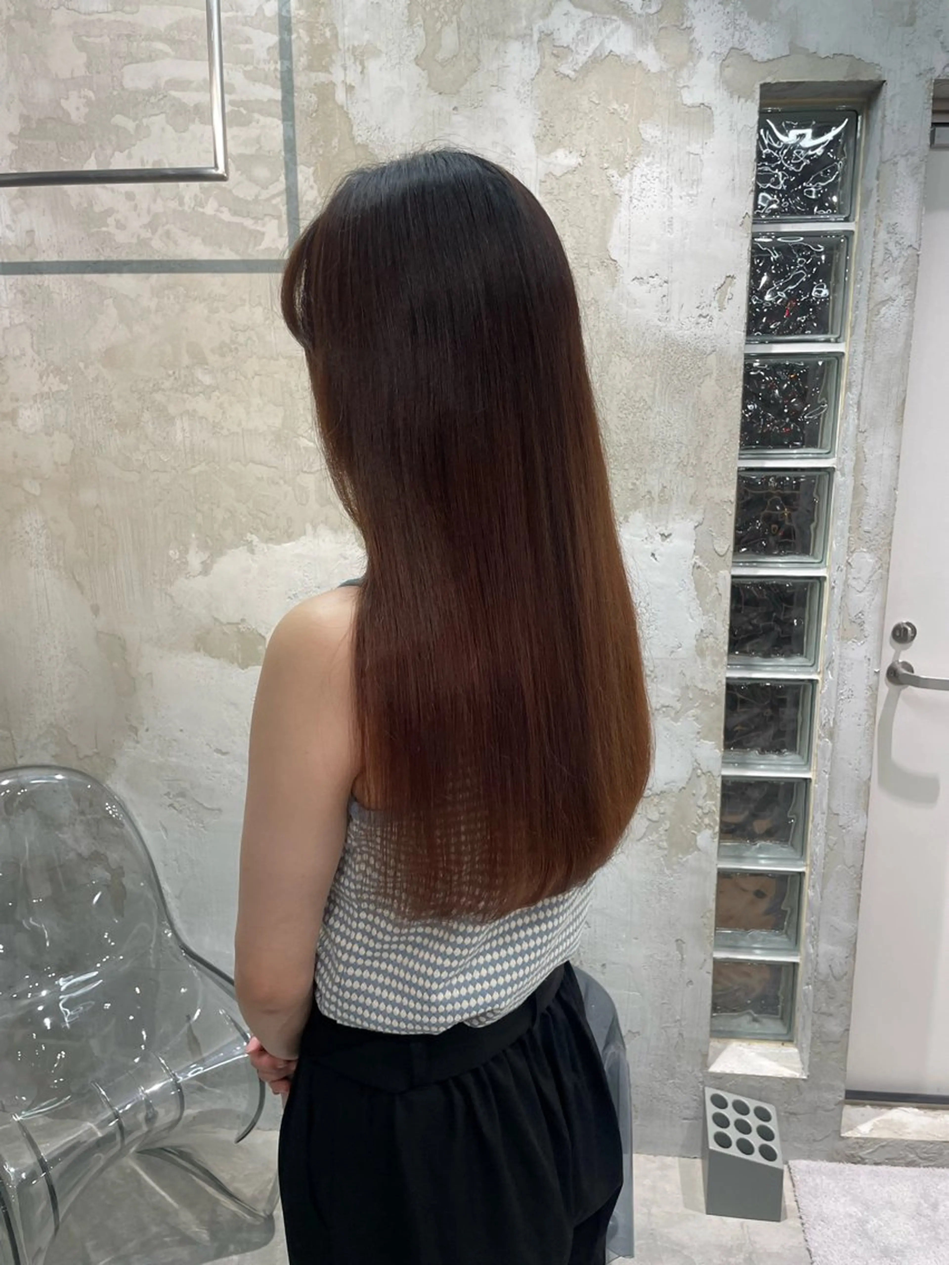 ロング ロング 似合わせカット カット shiba tomomiのヘアスタイル