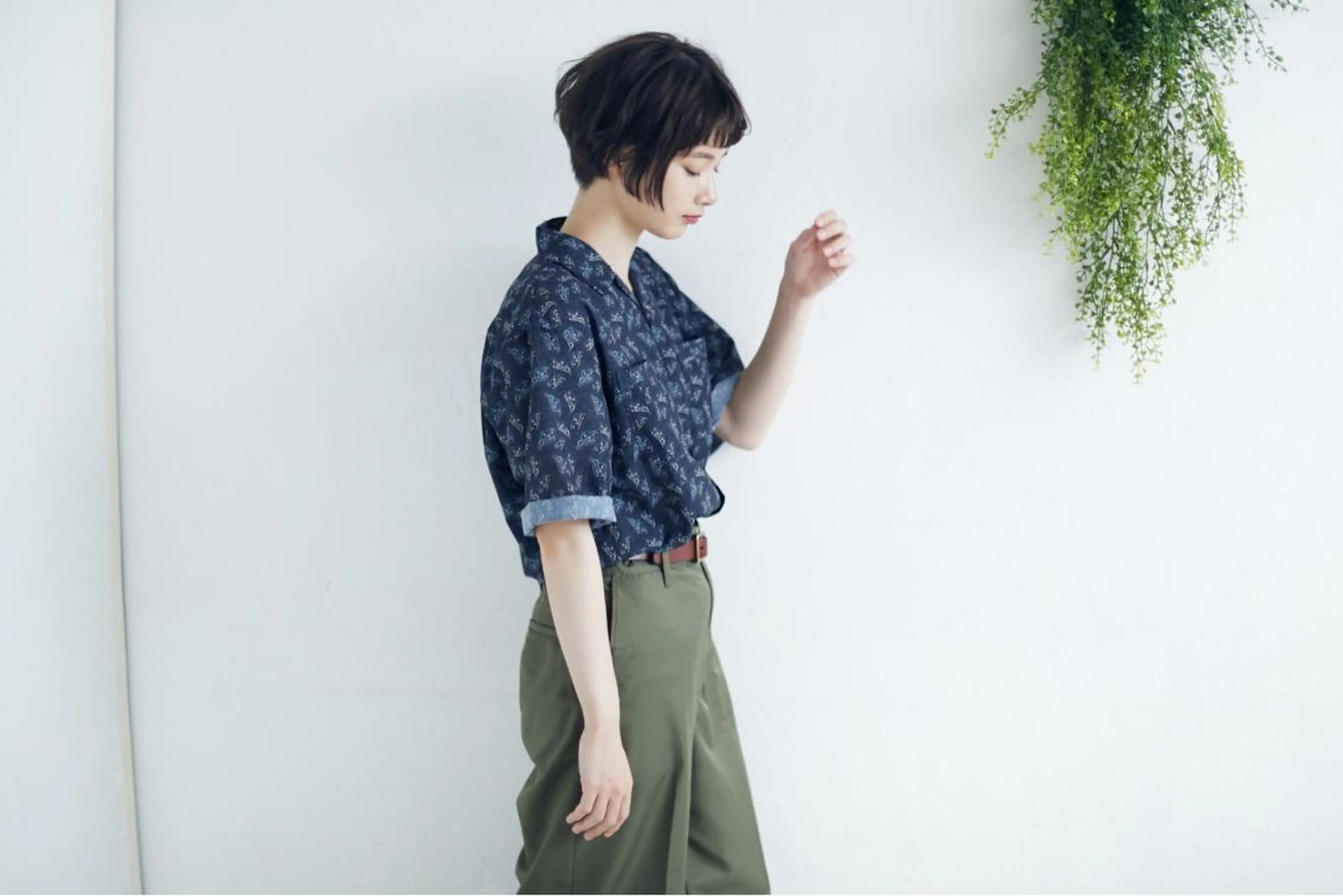 ショート パーマ THE DAY所属・AKI HASHIMOTOのヘアスタイル