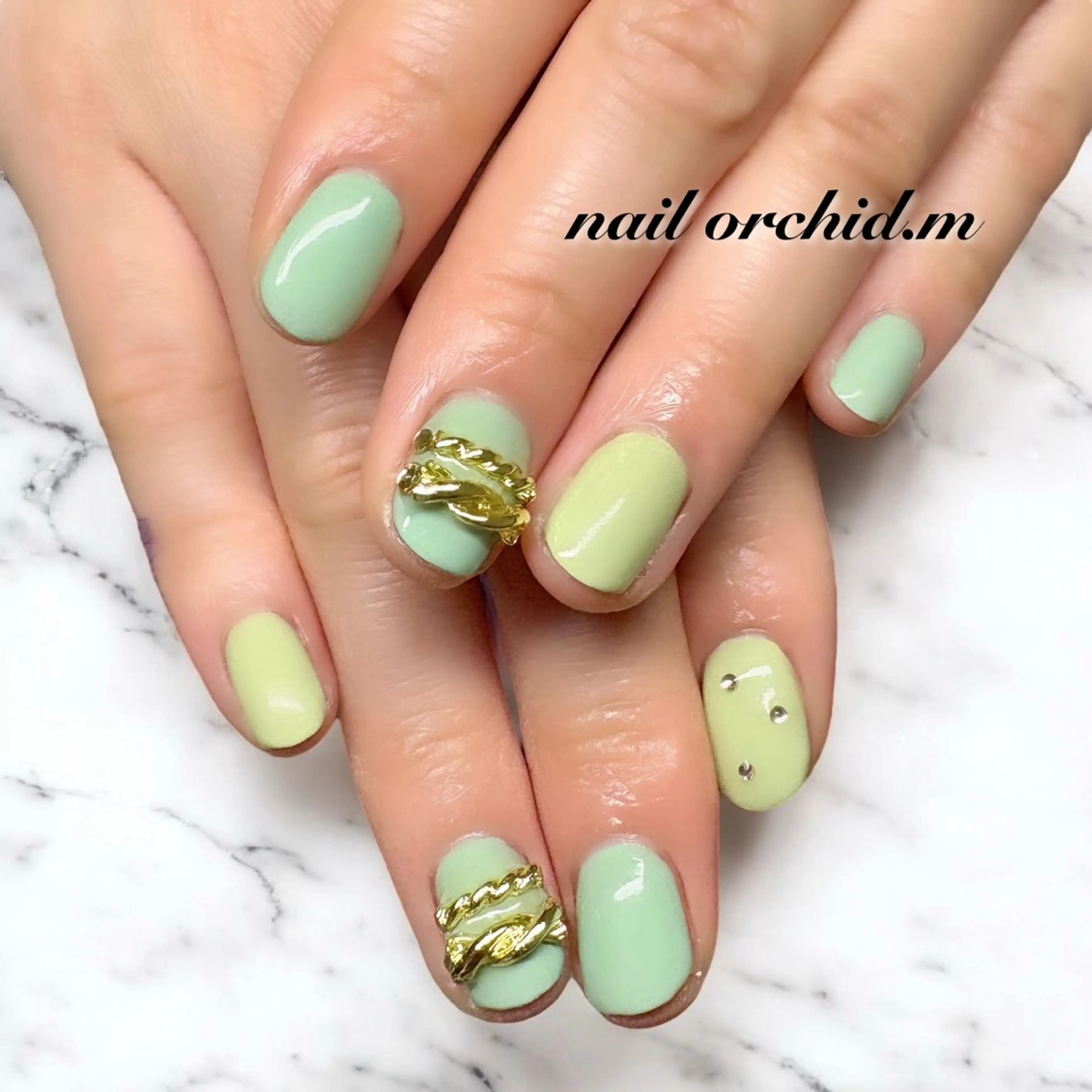 ネイル ハンドネイル orchid mikiのネイルデザイン