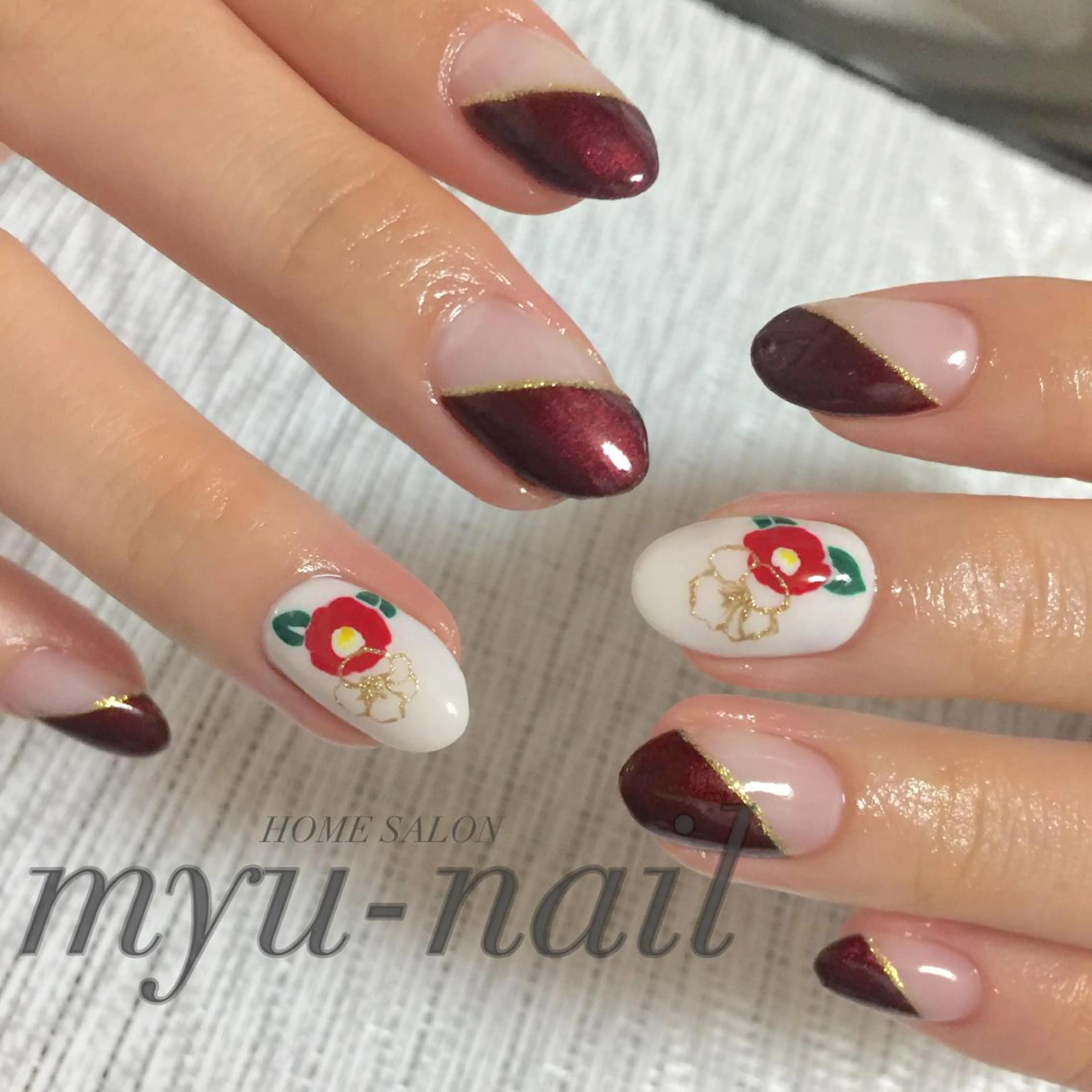ネイル ホームサロン myu-nailのネイルデザイン