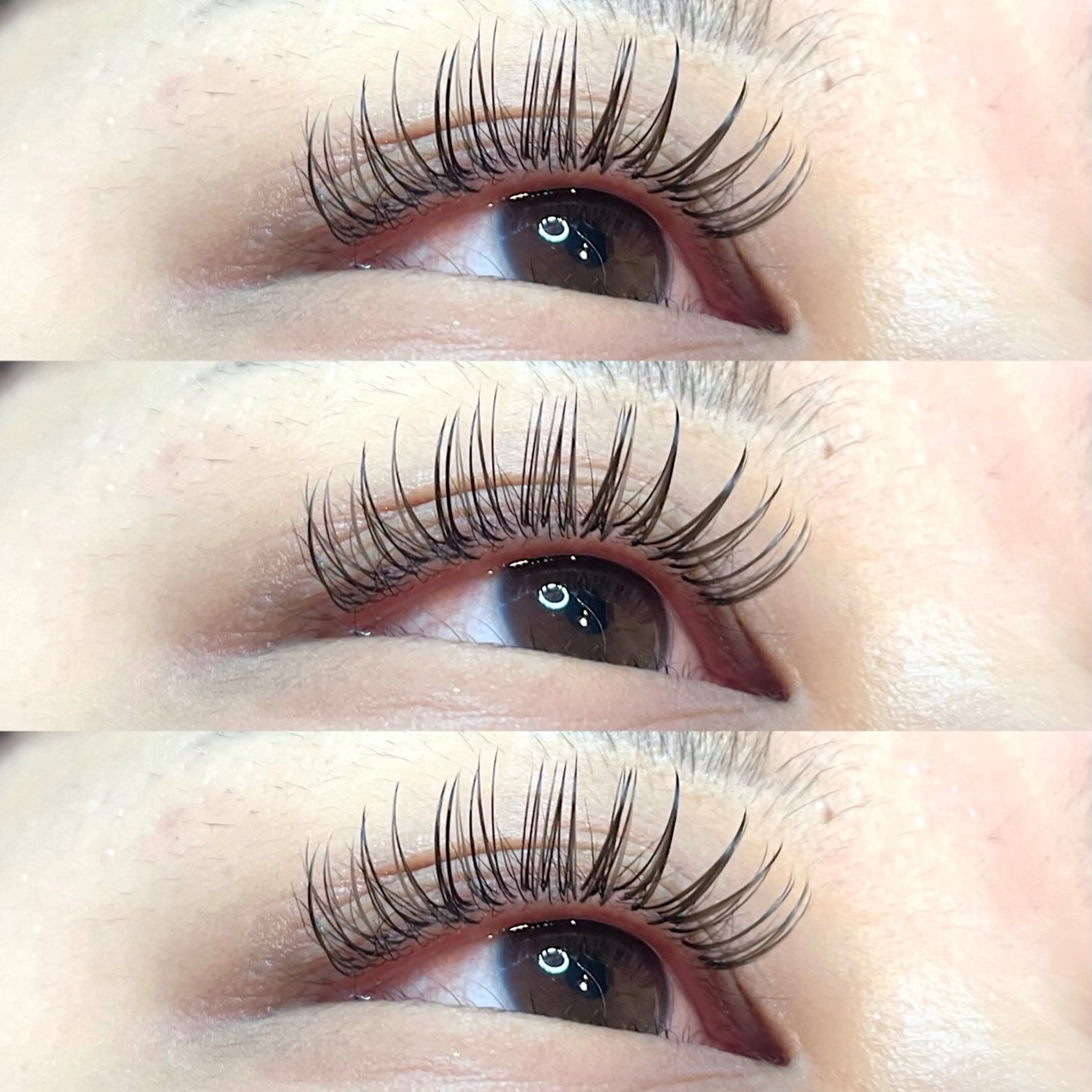 マツエク・マツパ カラーマツエク フラットラッシュ マツエク miu. eyelashのマツエク・マツパデザイン