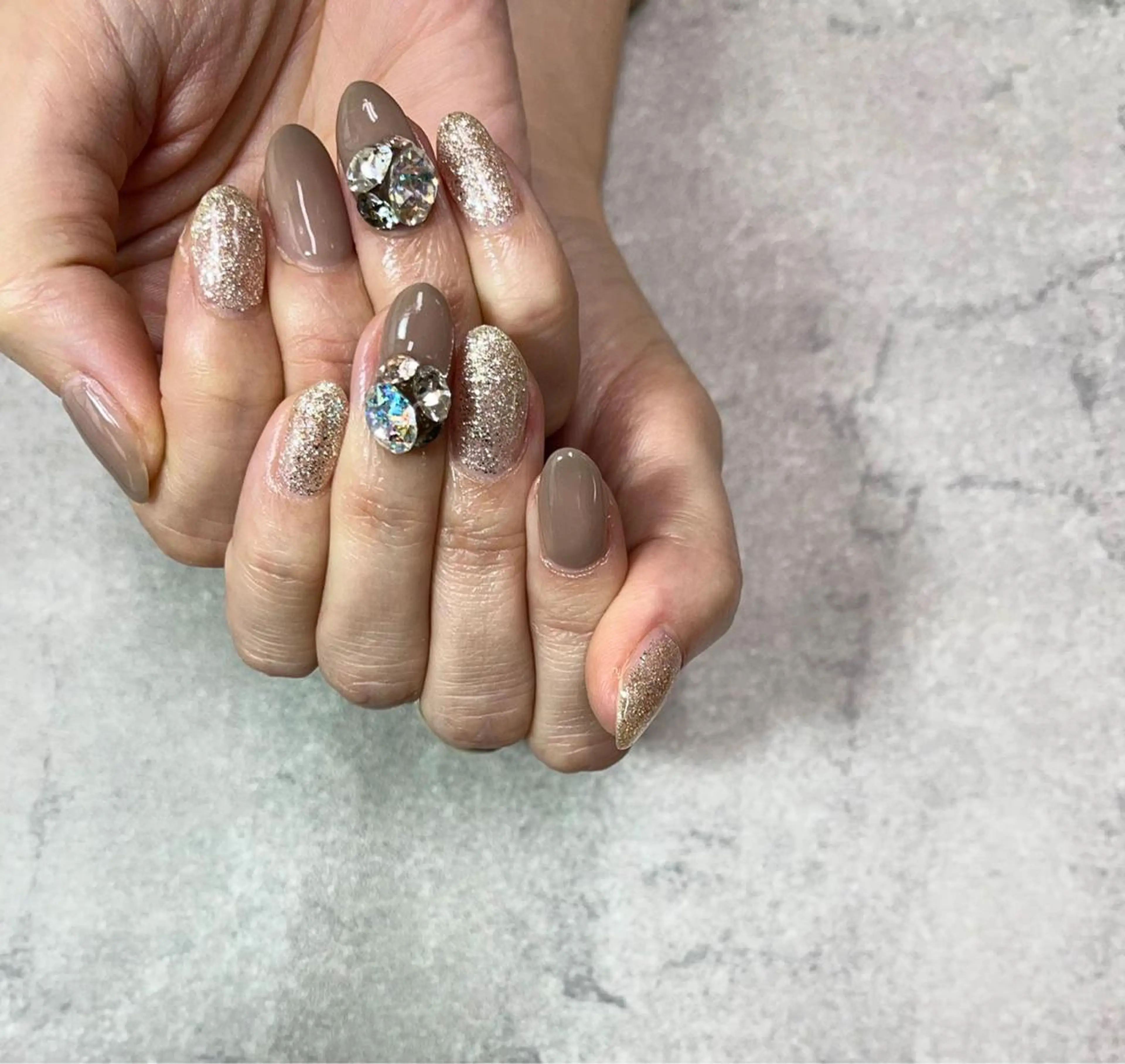 ネイル ワンカラーネイル ハンドネイル ハンドケア FASTNAIL PLUS 新宿店のネイルデザイン