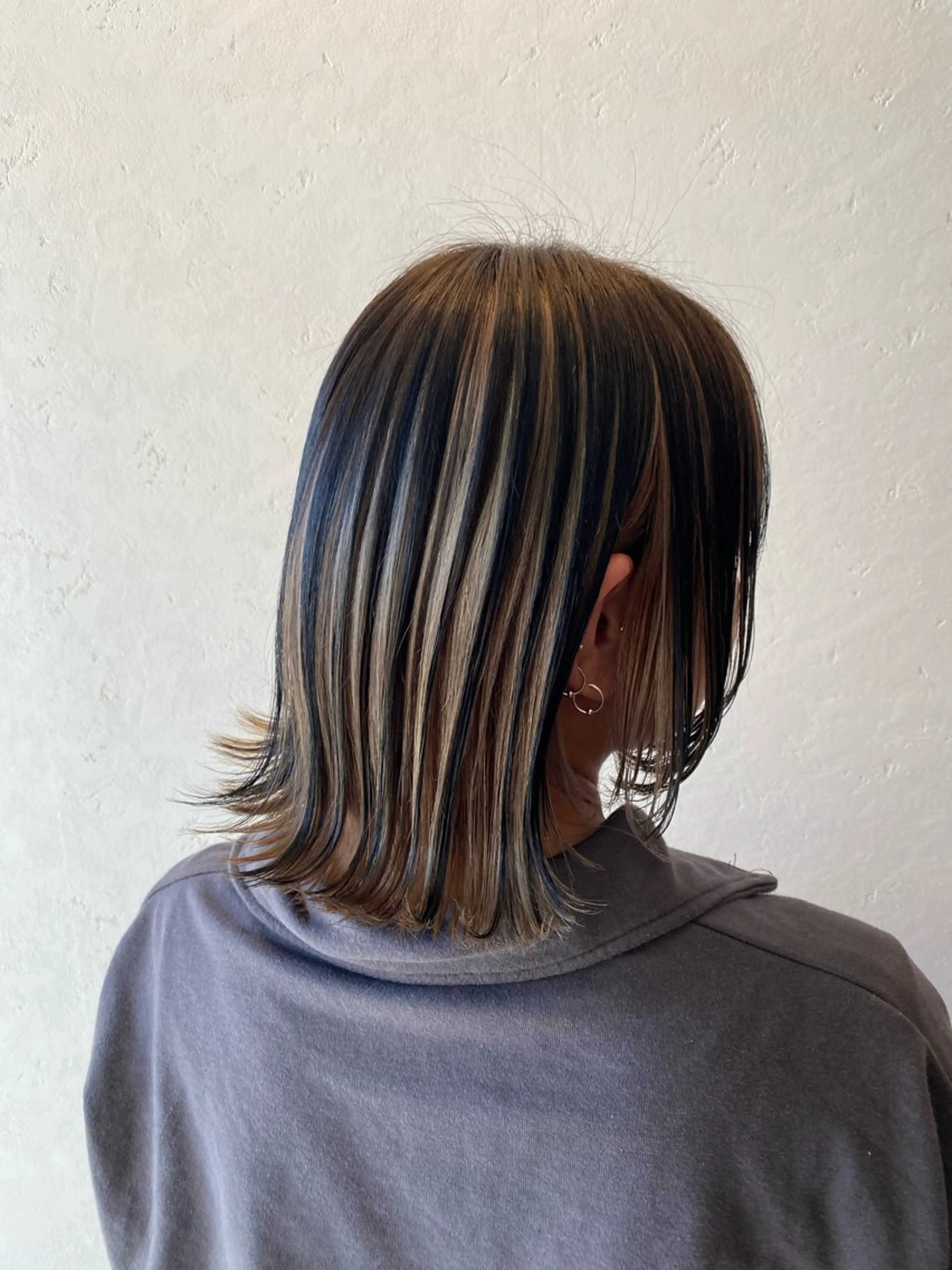 ミディアム カット ヘアカラー 希優🌺ソムリエ /ブリーチ/カットのヘアスタイル