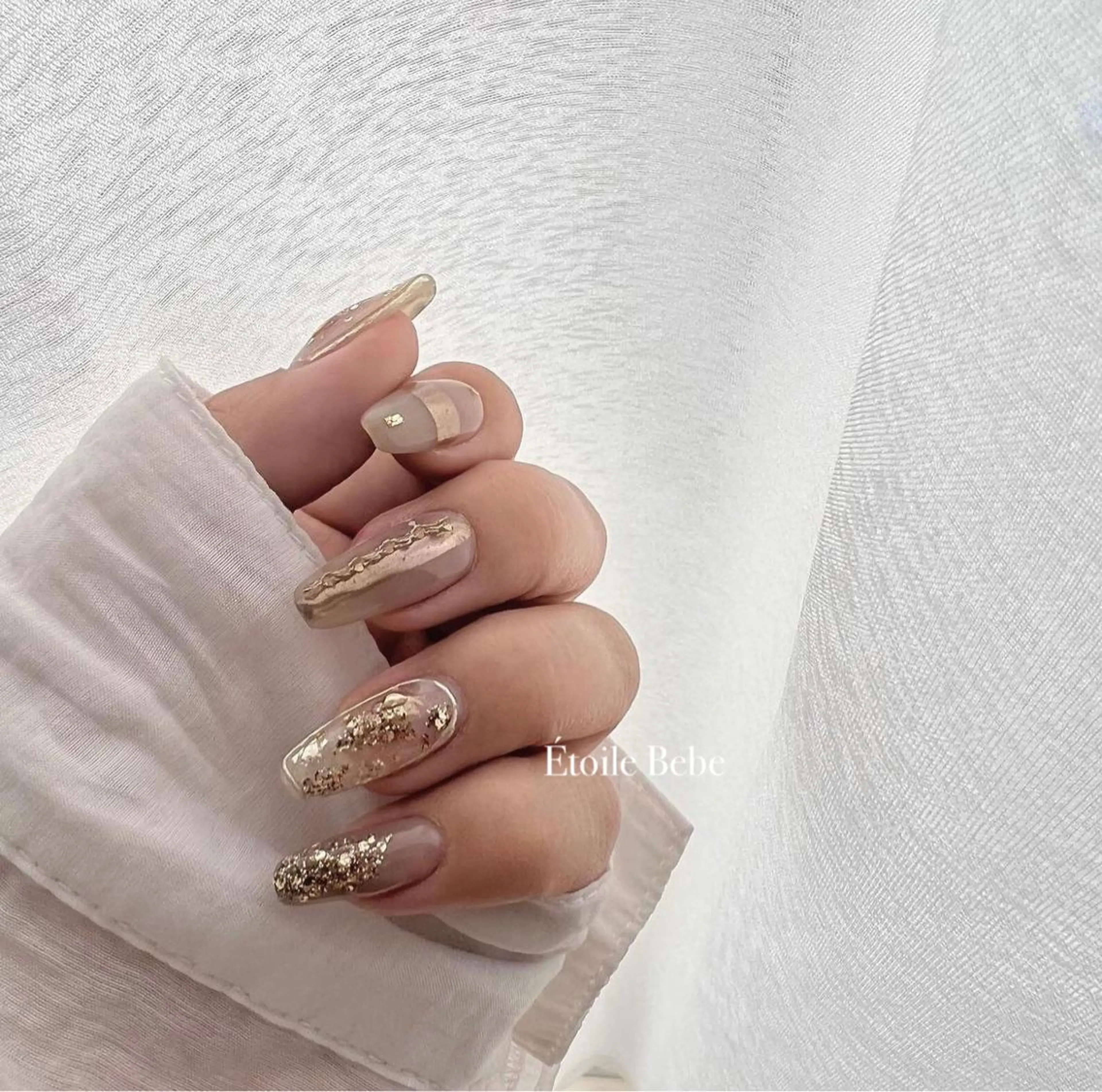 ネイル アートネイル 持ち込み ニュアンスネイル Étoile Bebeのエステ・リラクイメージ
