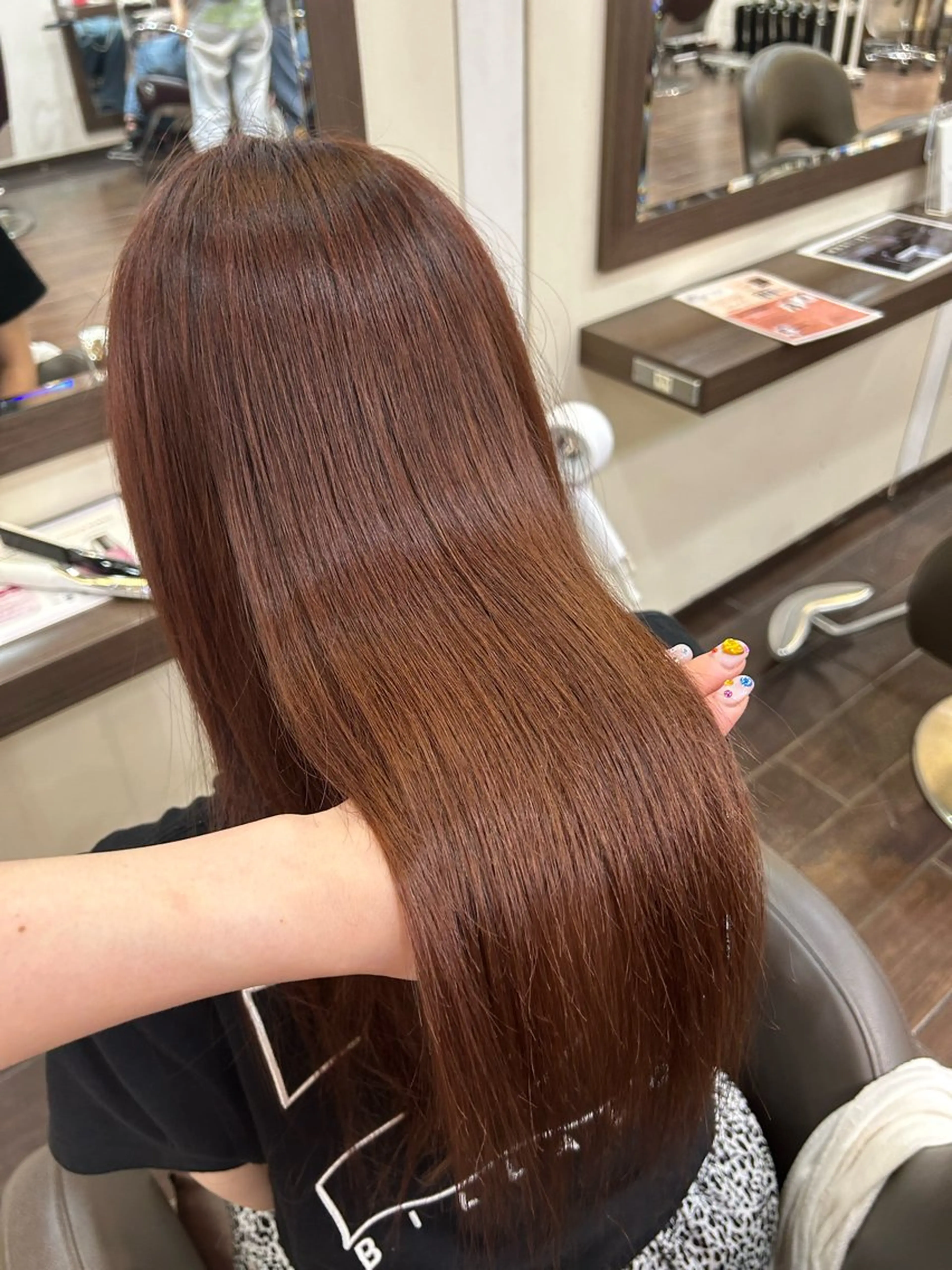 ロング 韓国風カラー 学生 髪質改善 韓国風ヘア トリートメント メンズスタイル Hitomi🐶のヘアスタイル