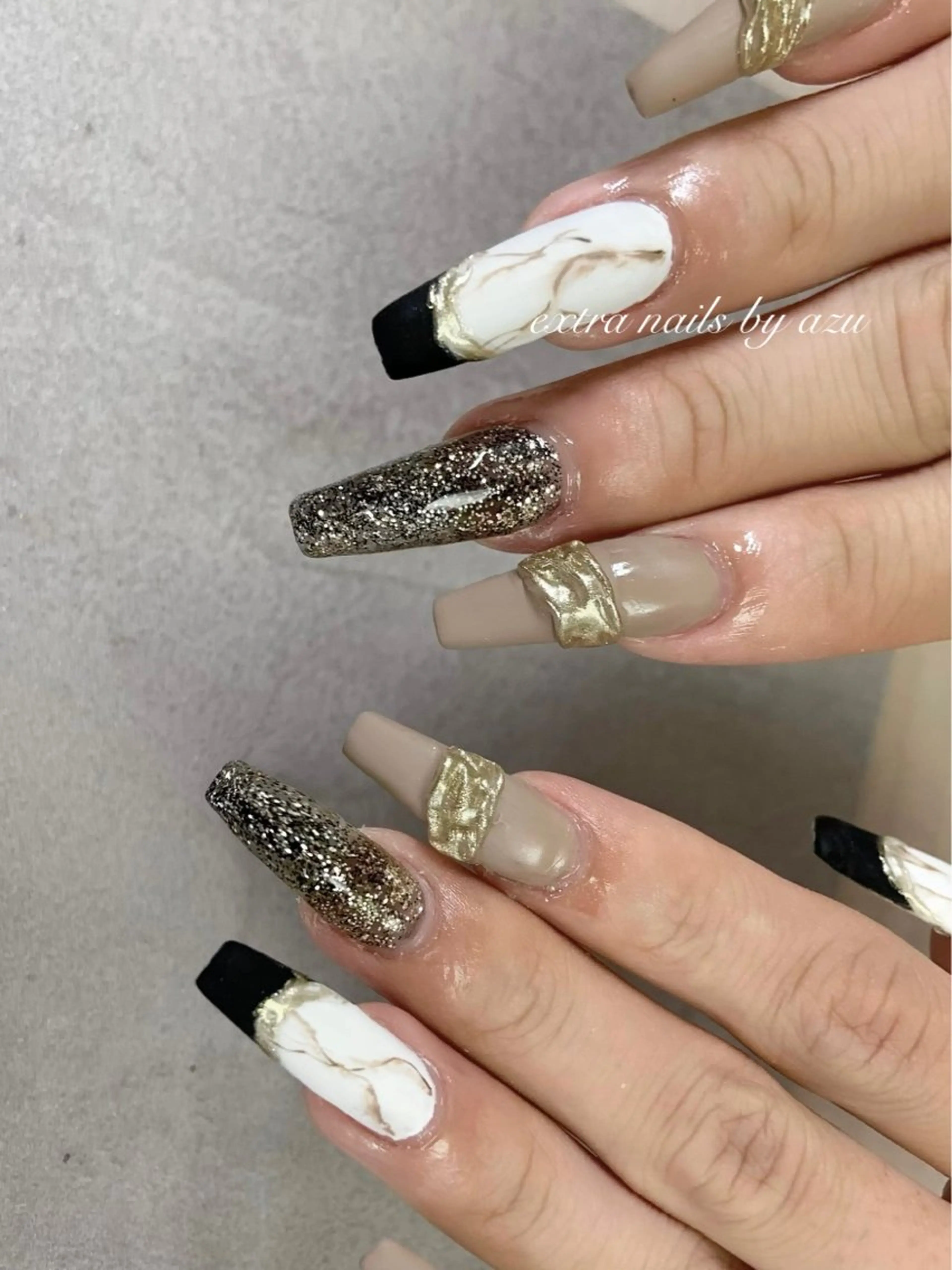 ネイル ハンドネイル extranails ／lemellaのネイルデザイン