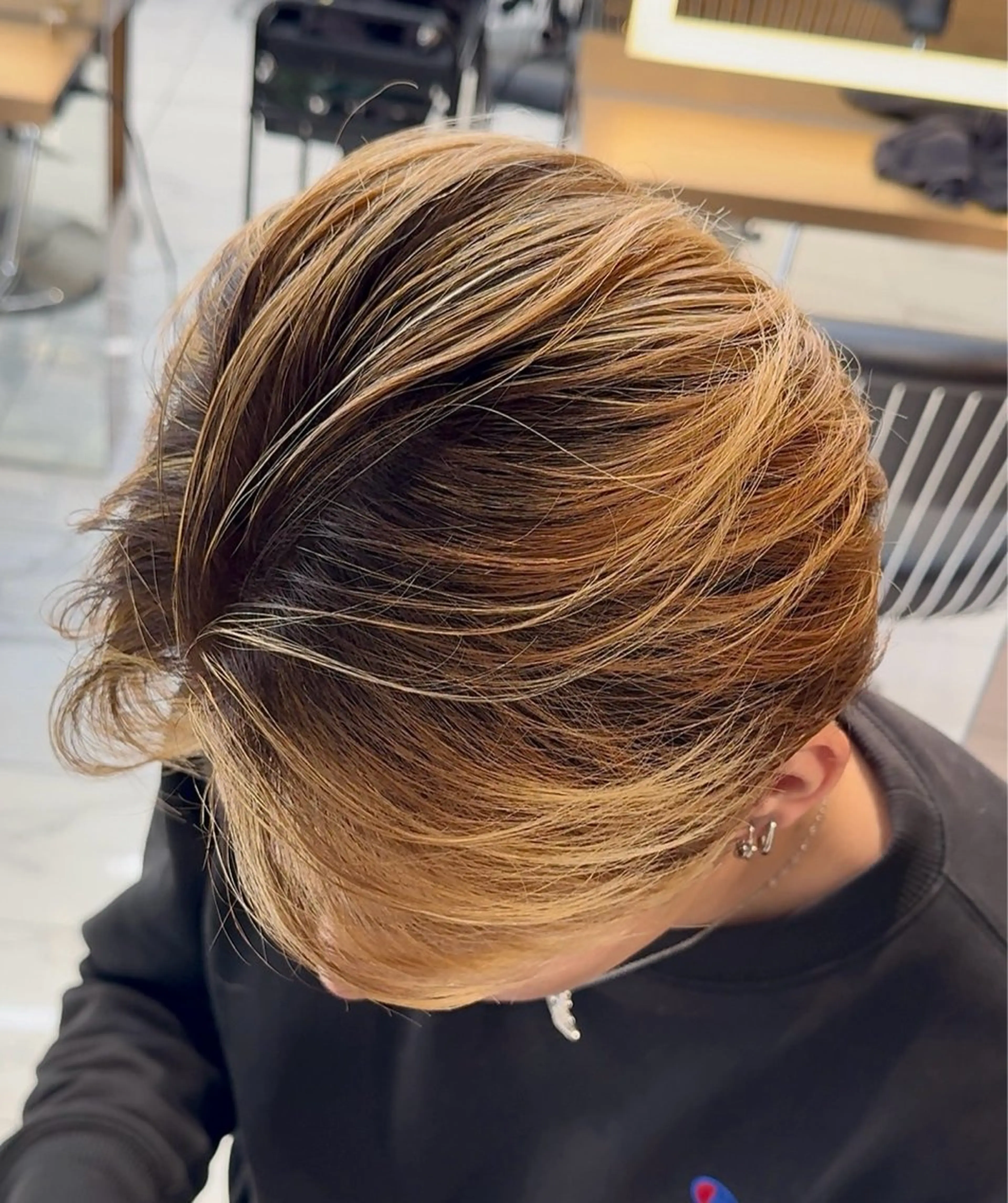 カラー バレイヤージュ ／ ユウイのヘアスタイル