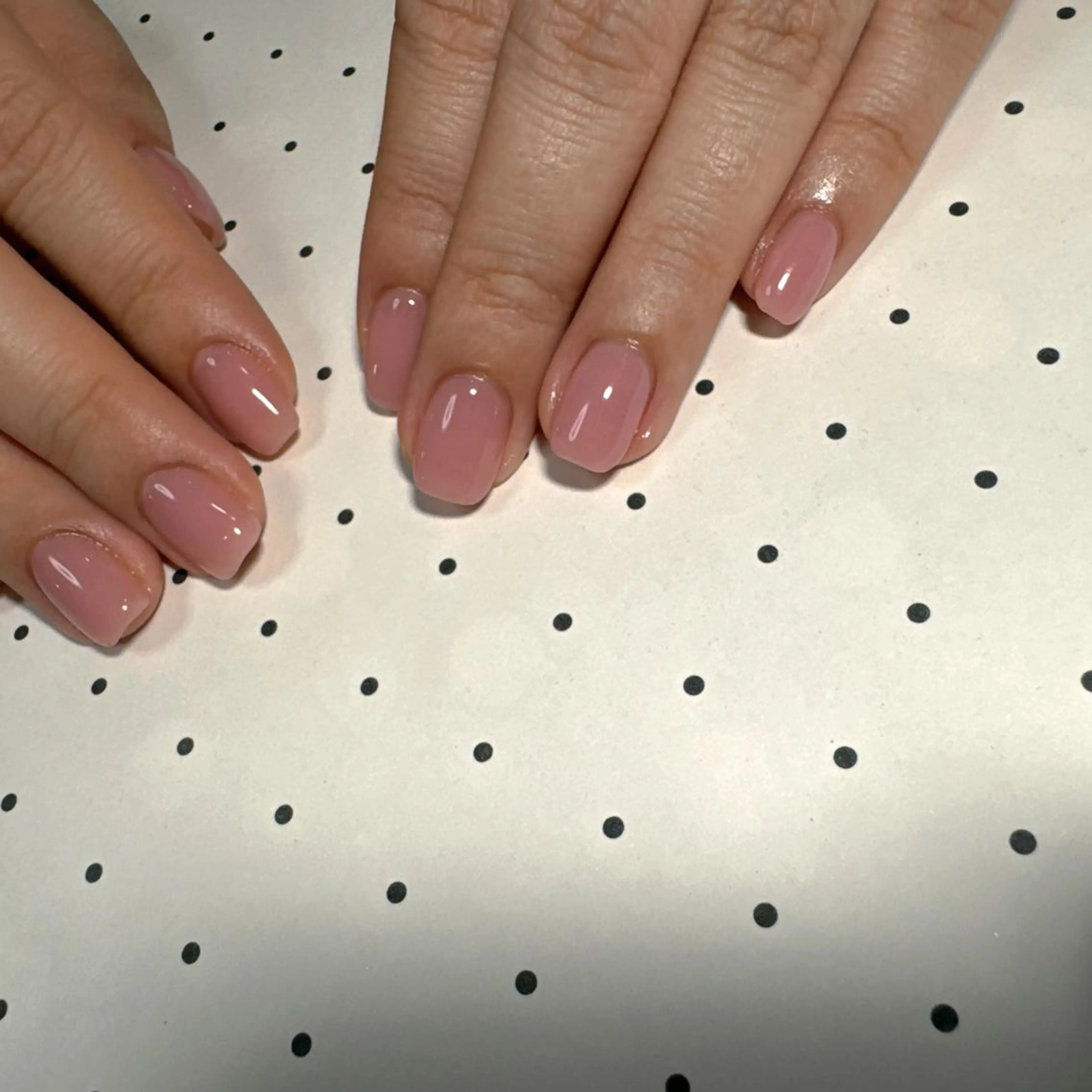 ネイル ジェルネイル パラジェル ハンドネイル Myu博多店 かえでのネイルデザイン